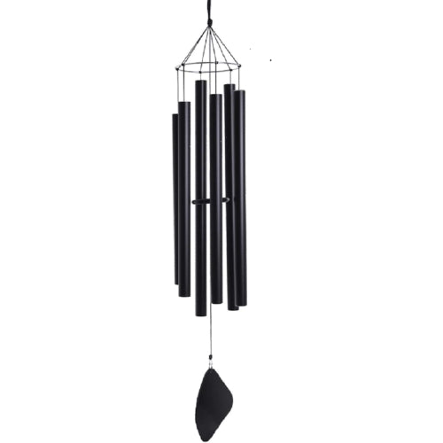 Music of the Spheres Handcrafted Outdoor Aquarian Tenor Wind Chime — Deep, Flowing Sounds — 60"