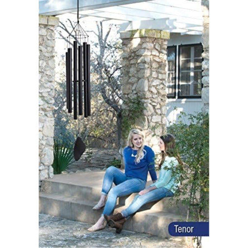 Music of the Spheres Handcrafted Outdoor Aquarian Tenor Wind Chime — Deep, Flowing Sounds — 60"