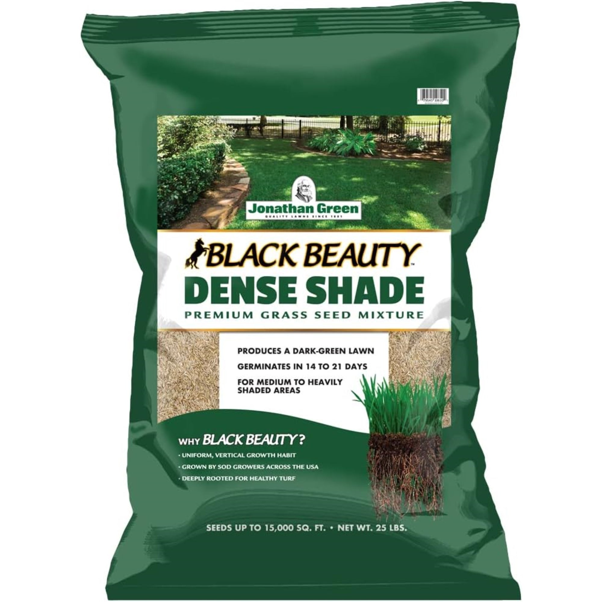Jonathan Green Black Beauty Dense Shade Grass Seed Mix