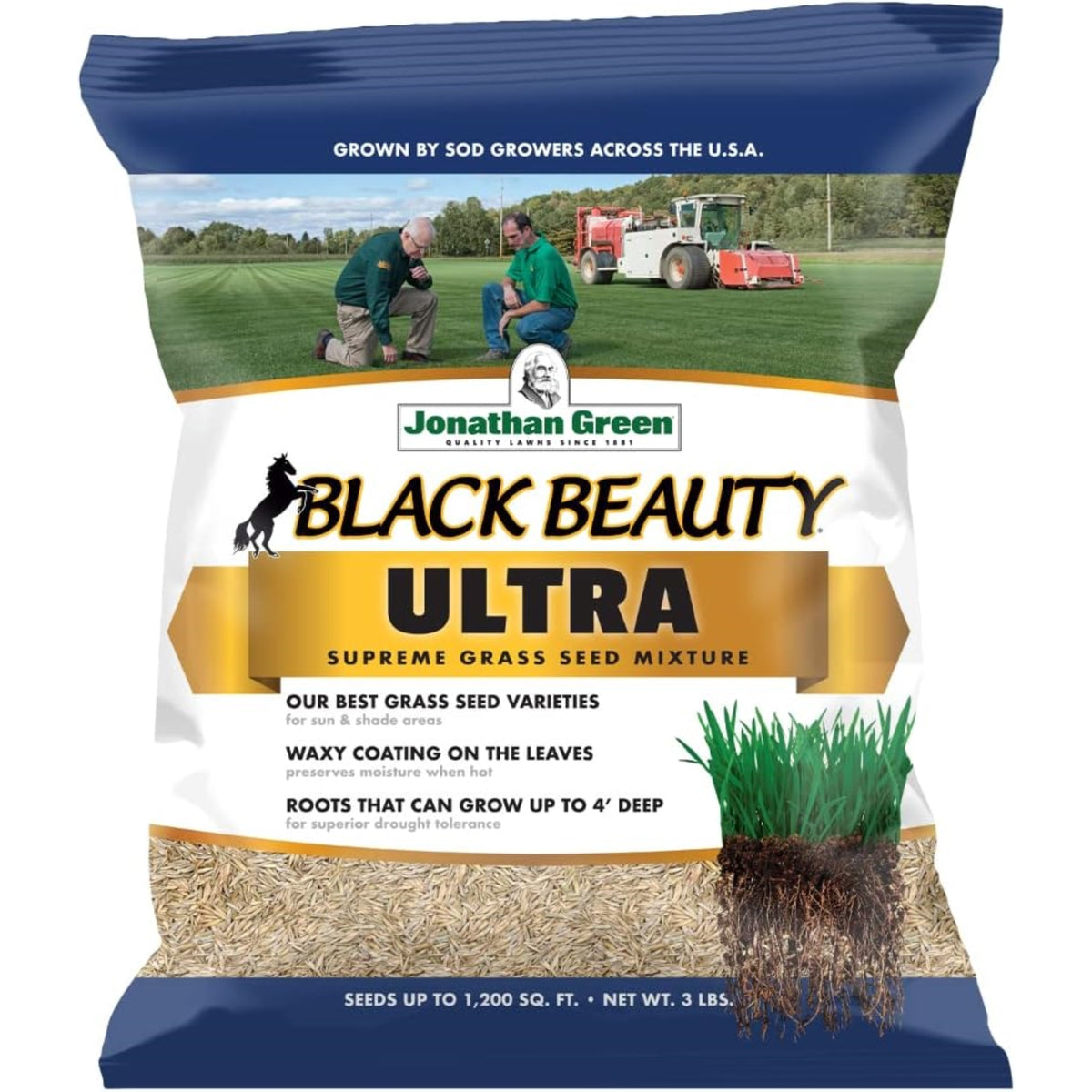 Jonathan Green Black Beauty Ultra Supreme Grass Seed Mixture