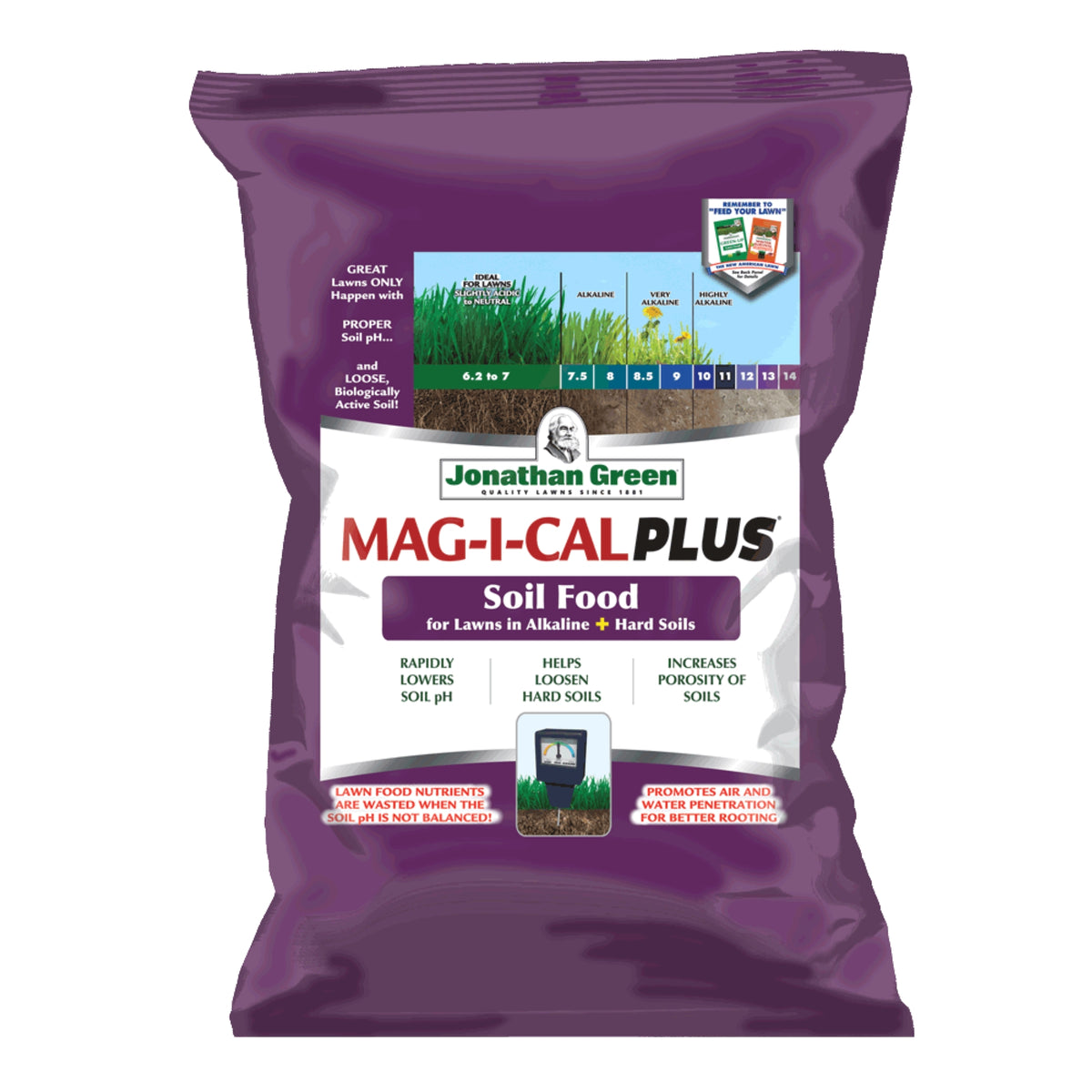 Jonathan Green MAG-I-CAL Plus Soil Food for Lawns in Alkaline & Hard Soil