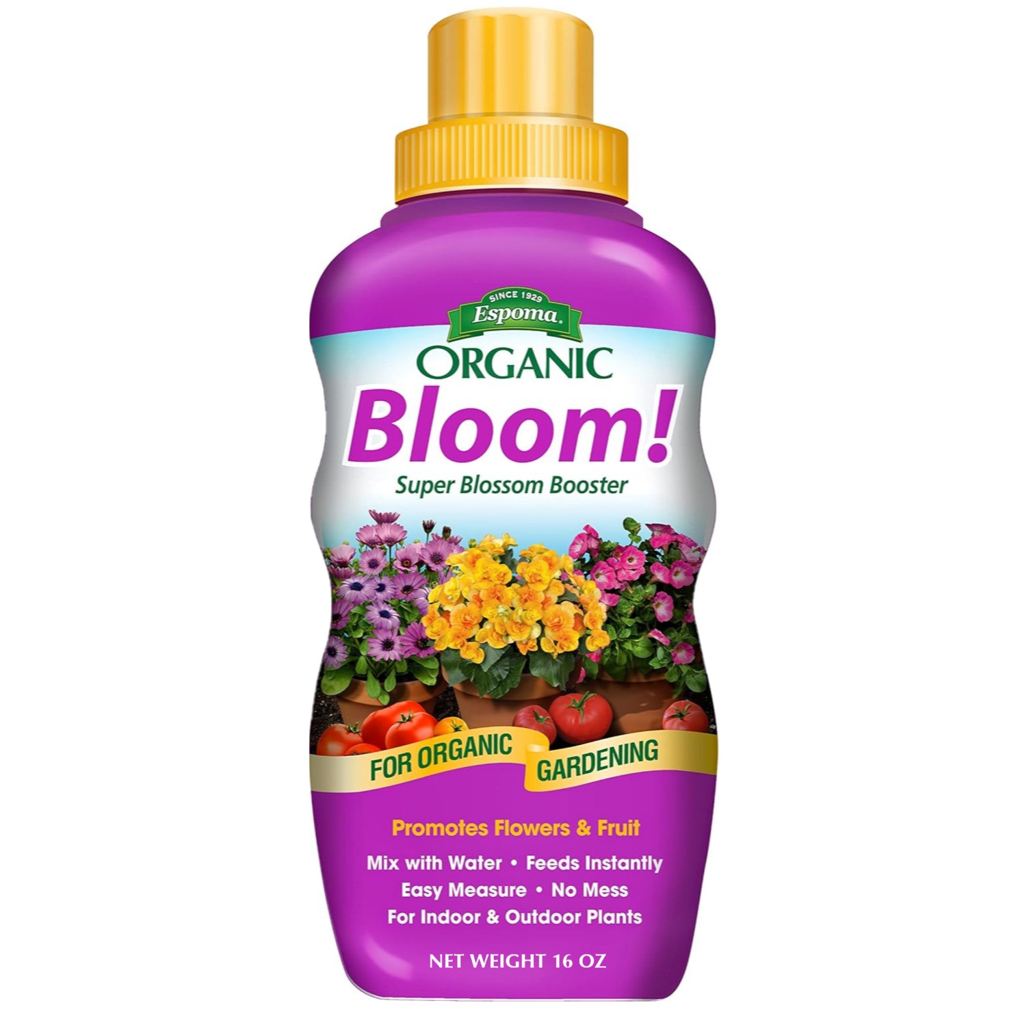 Espoma Organic Bloom! Super Blossom Booster Fertilizer Concentrate, 16 fl oz