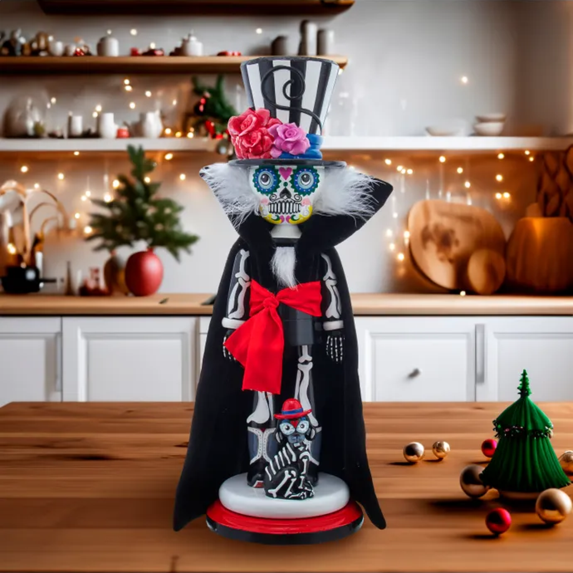 Kurt Adler Hollywood Nutcracker Collection, Day of the Dead, 16"