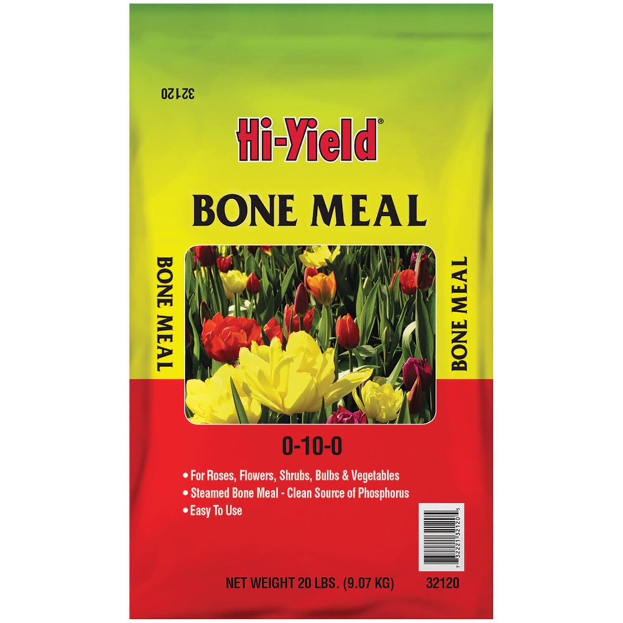 Hi-Yield Bone Meal 0-10-0 Fertilizer Granules for Roses, Flowers, Shrubs, Bulbs & Vegetables