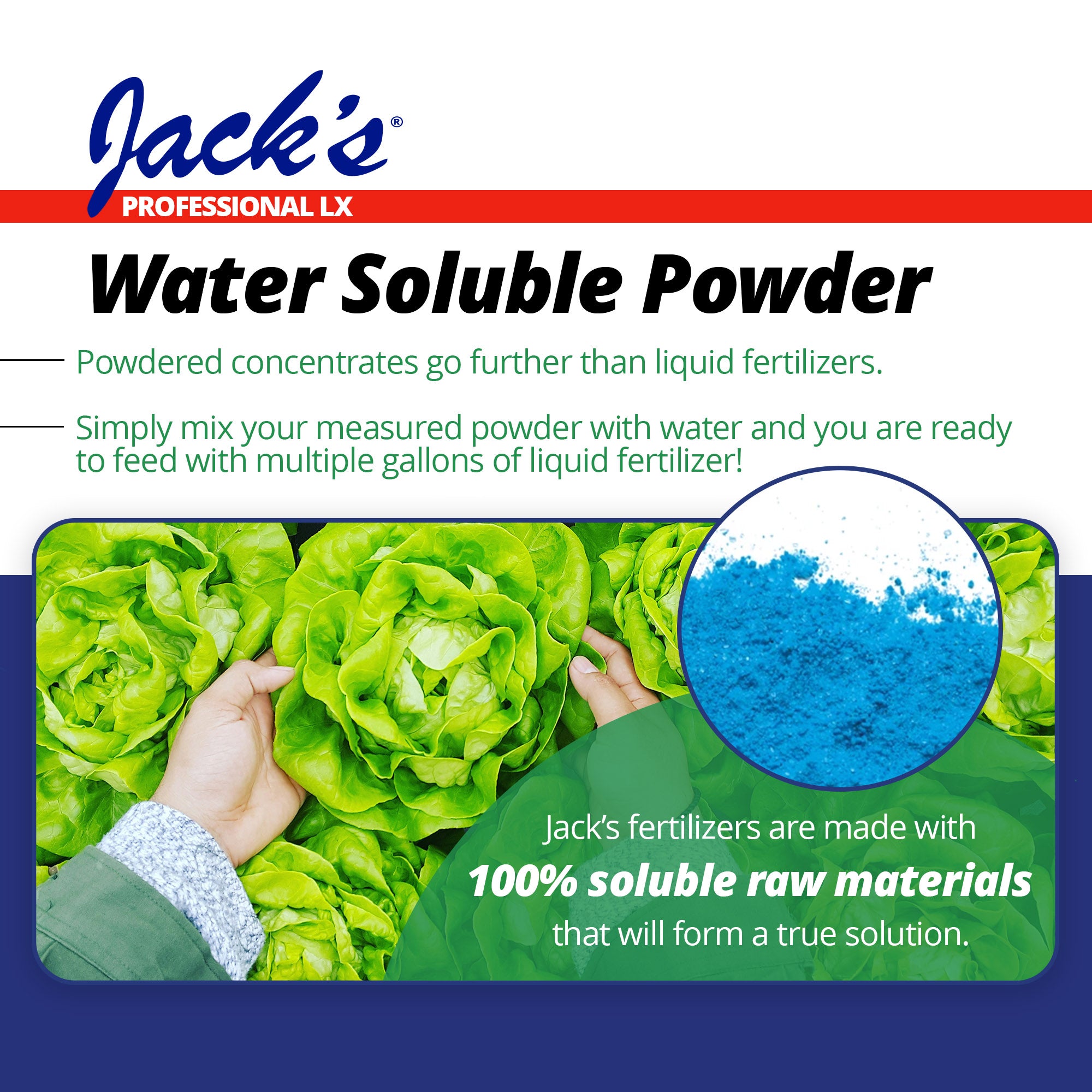 Jack's Professional Calcium Magnesium LX 15-5-15 Fertilizer, 25 lb