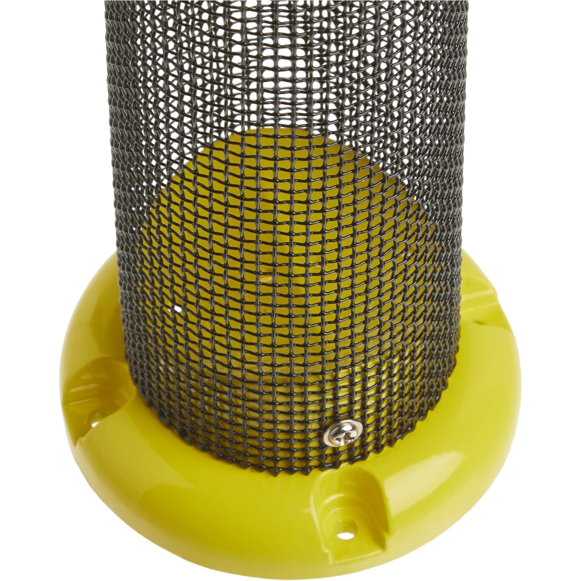 Woodlink Aluminum Finch Screen Tube Wild Bird Feeder, 1lb Seed Capacity