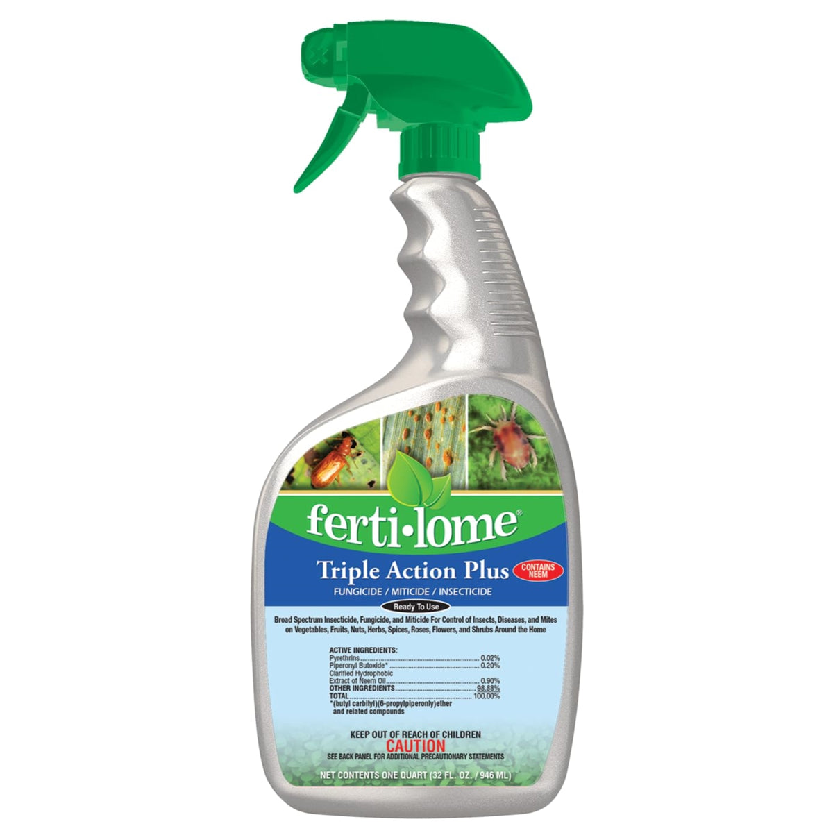 Fertilome Triple Action Fungicide, Miticide, and Insecticide
