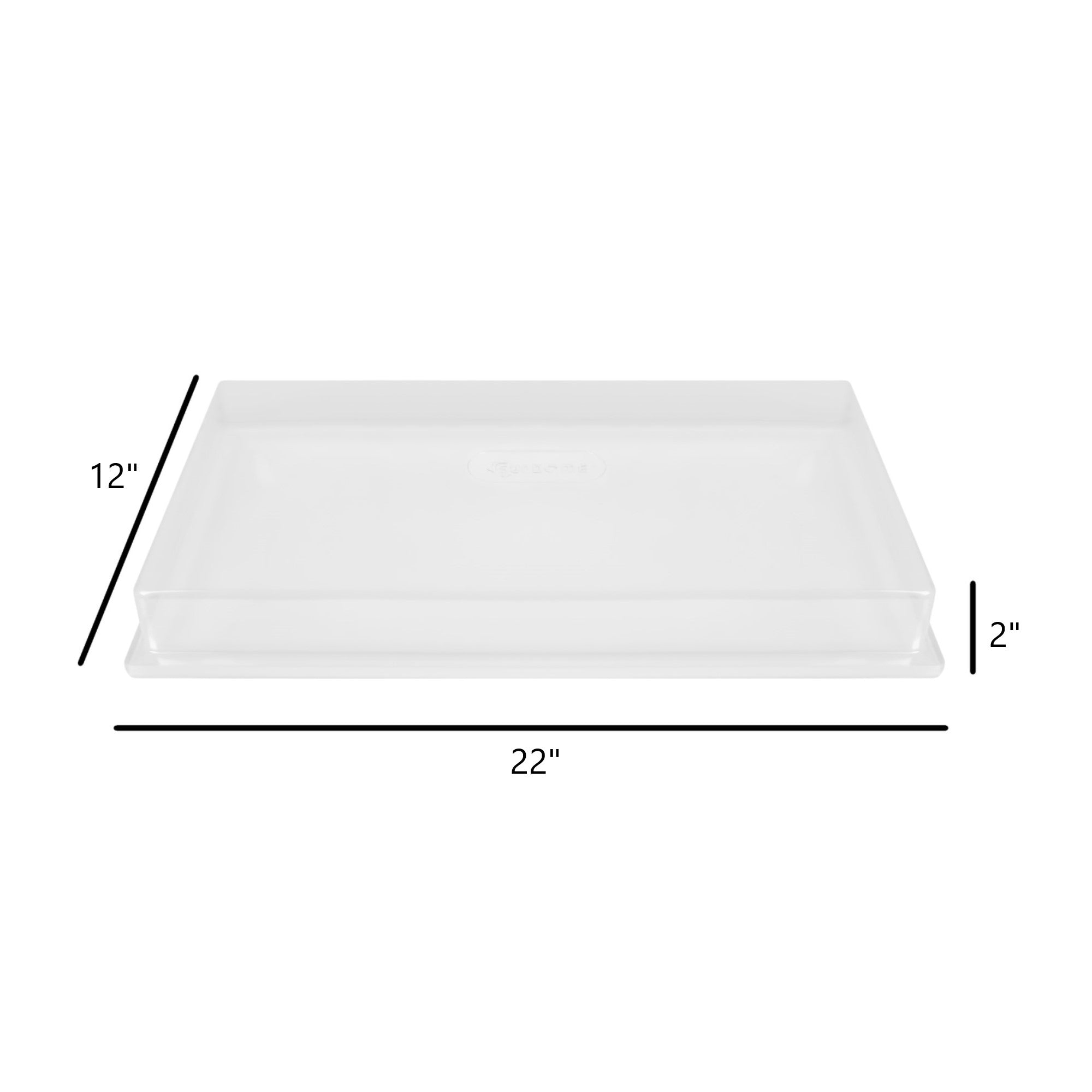 SUNPACK Sundome Plastic Humidity Dome, Clear, 2"