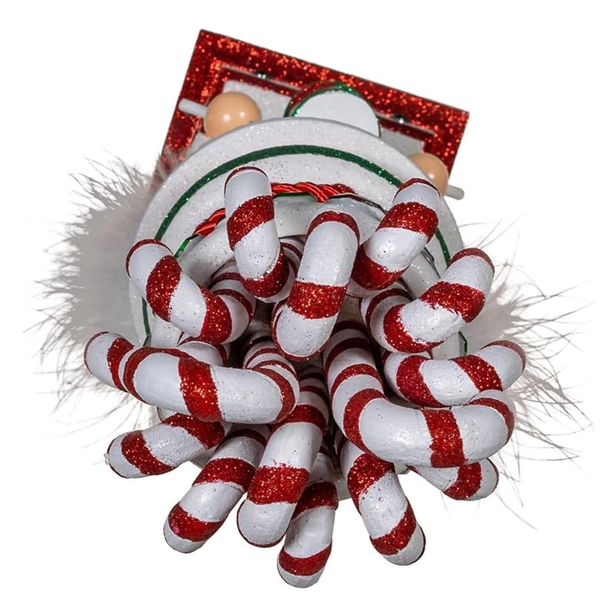 Kurt Adler Hollywood Nutcrackers Collection, Candy Cane Hat Soldier, 16"