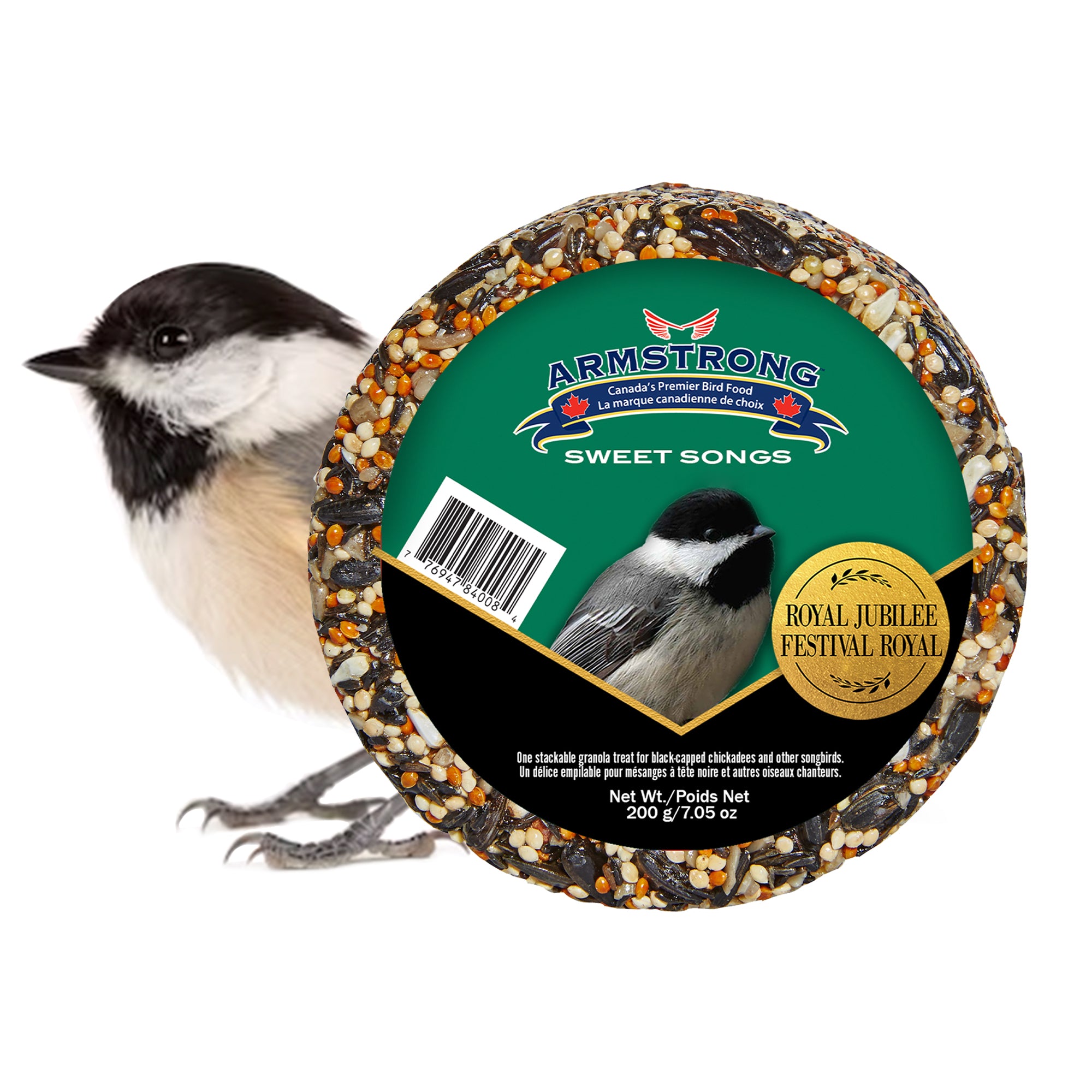 Armstrong Wild Bird Food Royal Jubilee Sweet Songs Granola Stack, 7.05oz