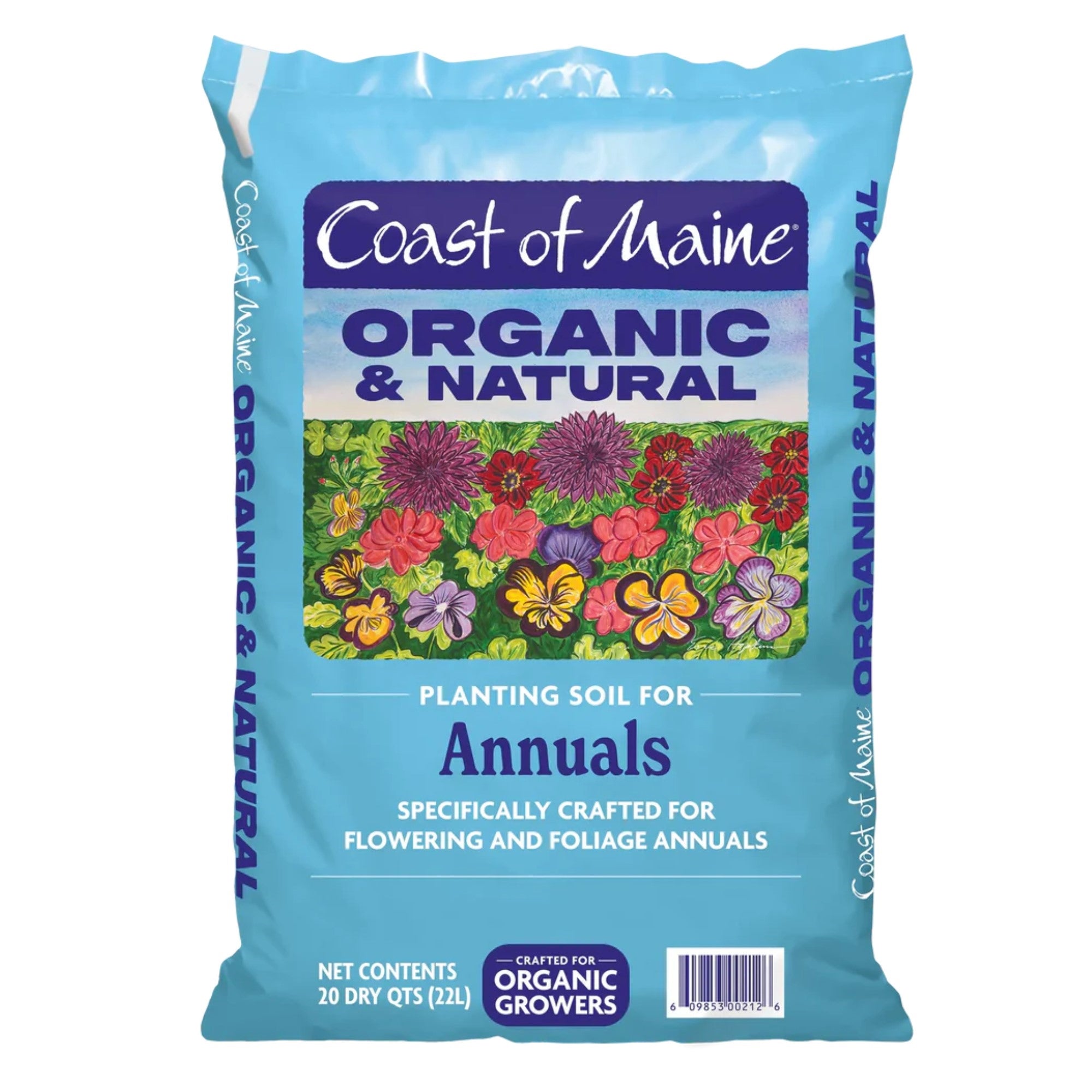 coast of maine potting mix Coast of Maine Organic & Natural Planting Soil for Annuals, Crafted fo