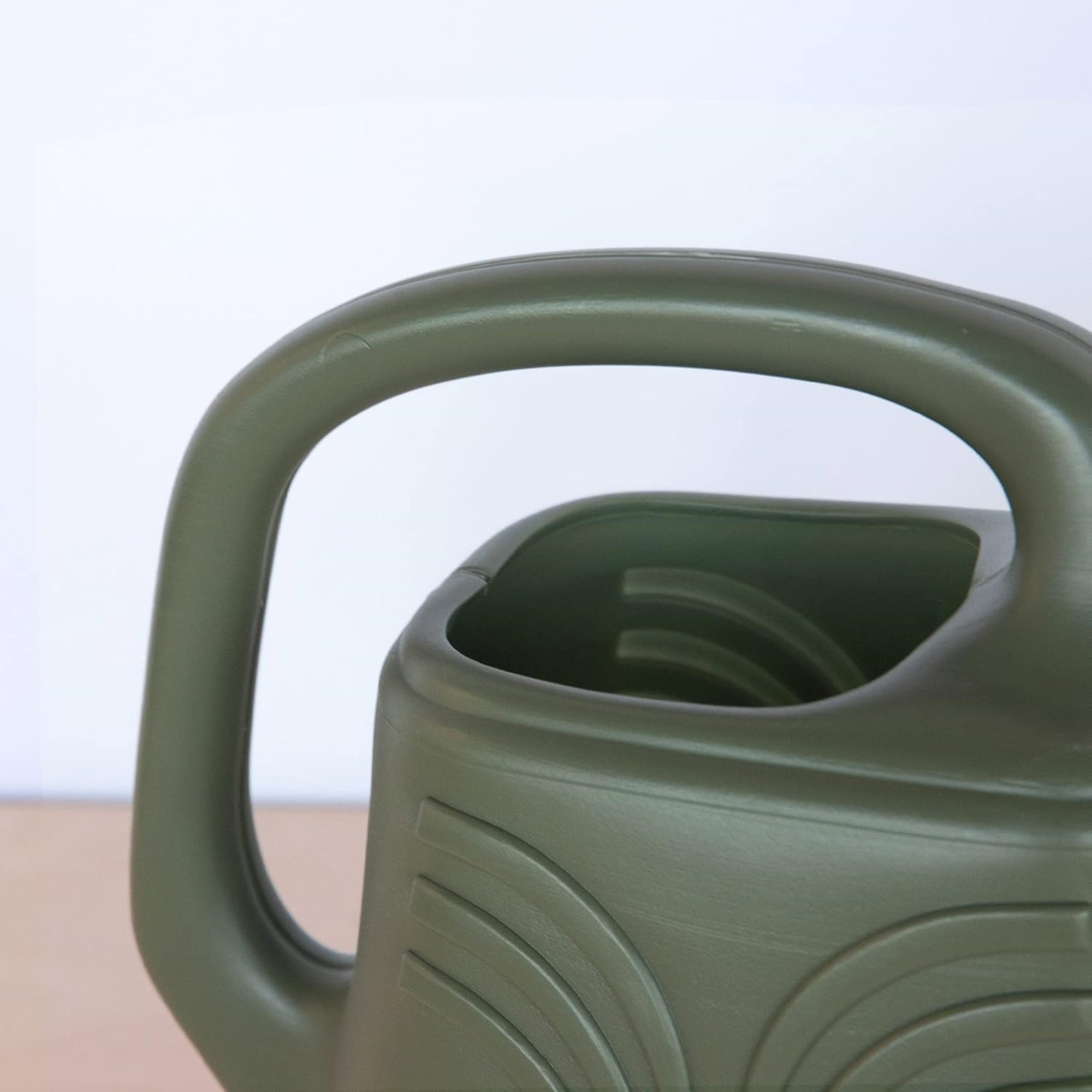 Bloem Promo Removable Nozzle Spout, Indoor/Outdoor Use Resin Watering Can, Basil Green, 2 Gallon Capacity