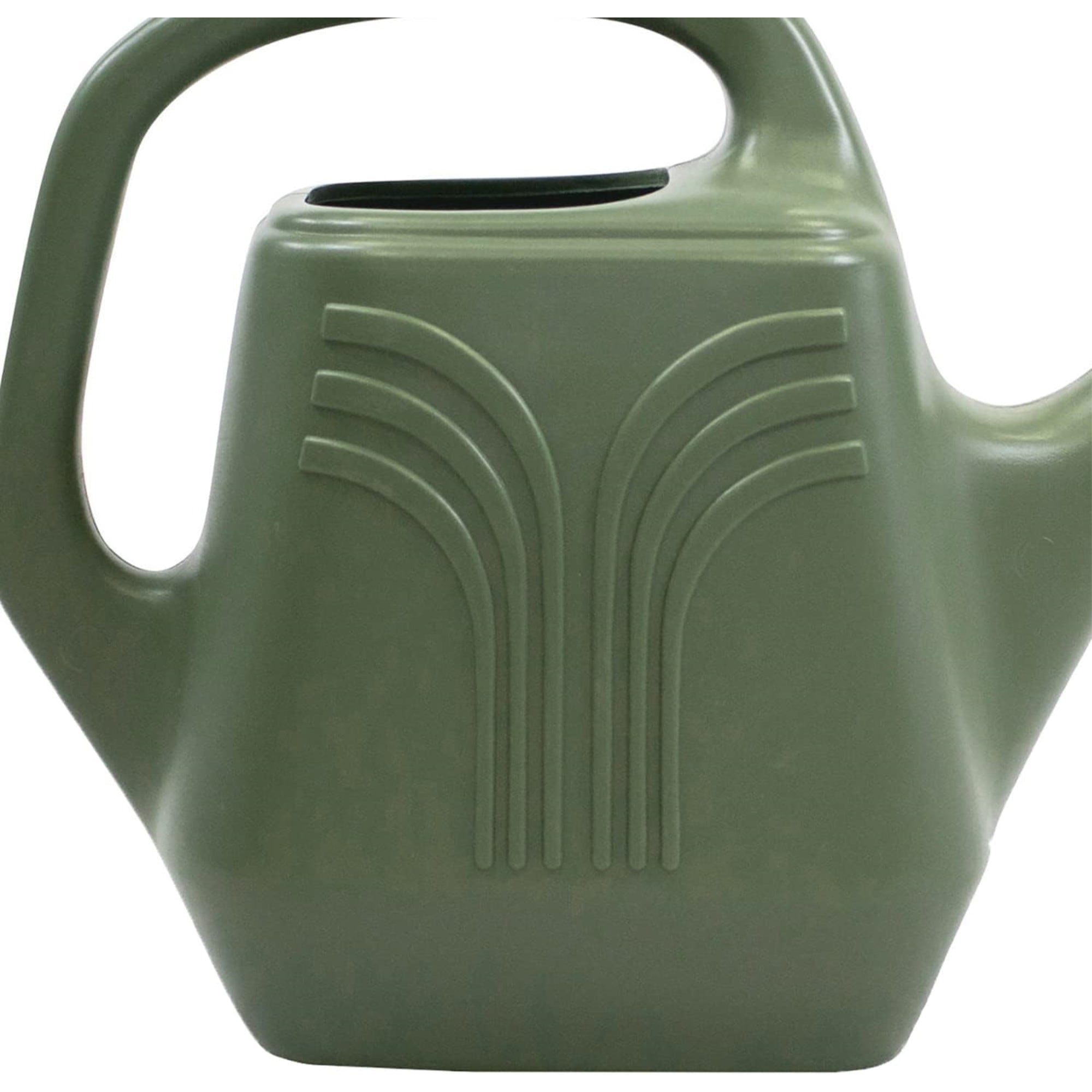 Bloem Promo Removable Nozzle Spout, Indoor/Outdoor Use Resin Watering Can, Basil Green, 2 Gallon Capacity