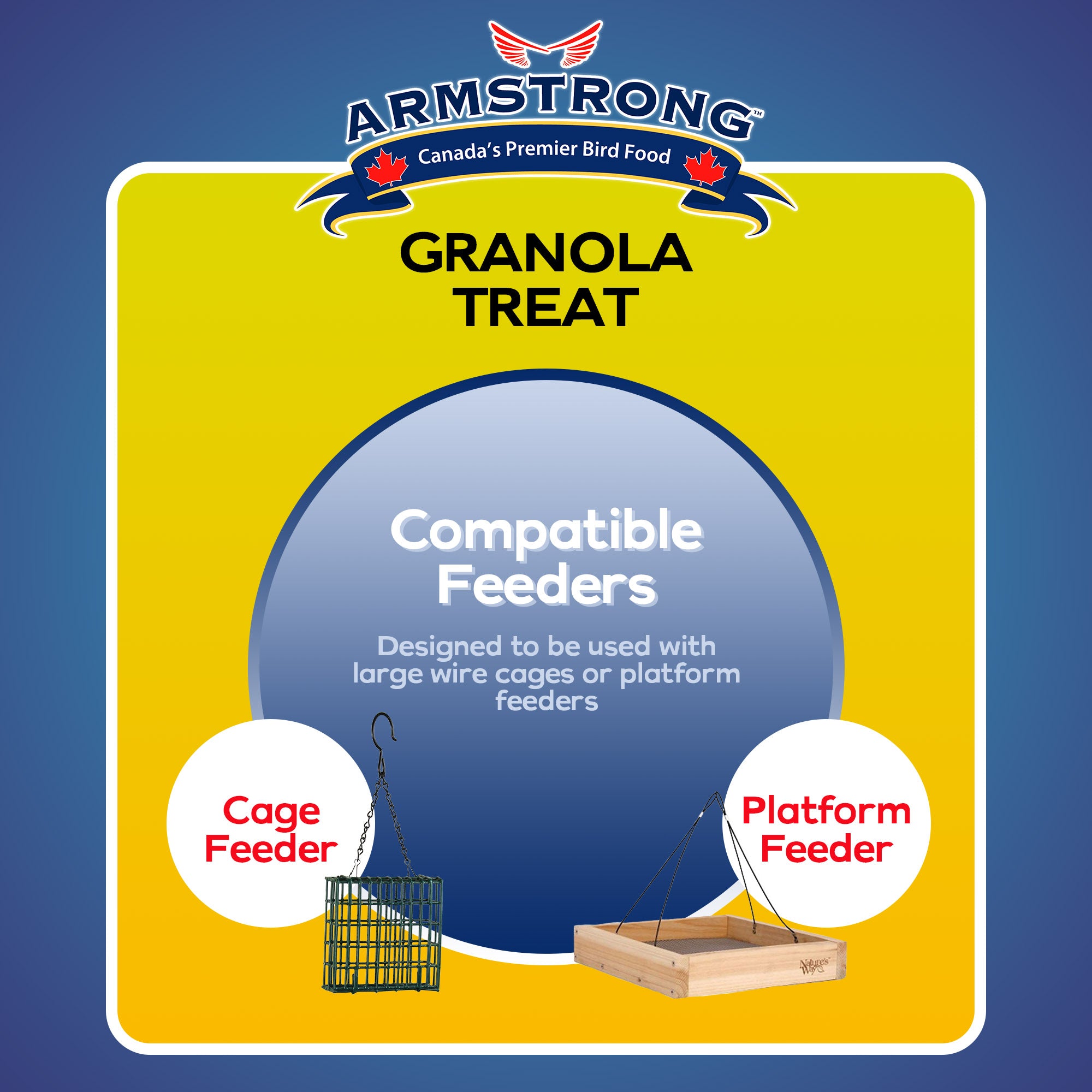 Armstrong Wild Bird Food Royal Jubilee Granola Treat, 32oz