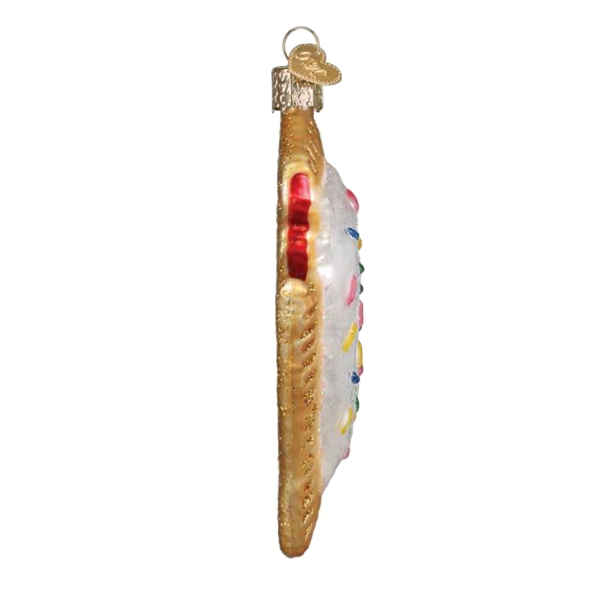 Old World Christmas Blown Glass Ornament for Christmas Tree, Toaster Pastry