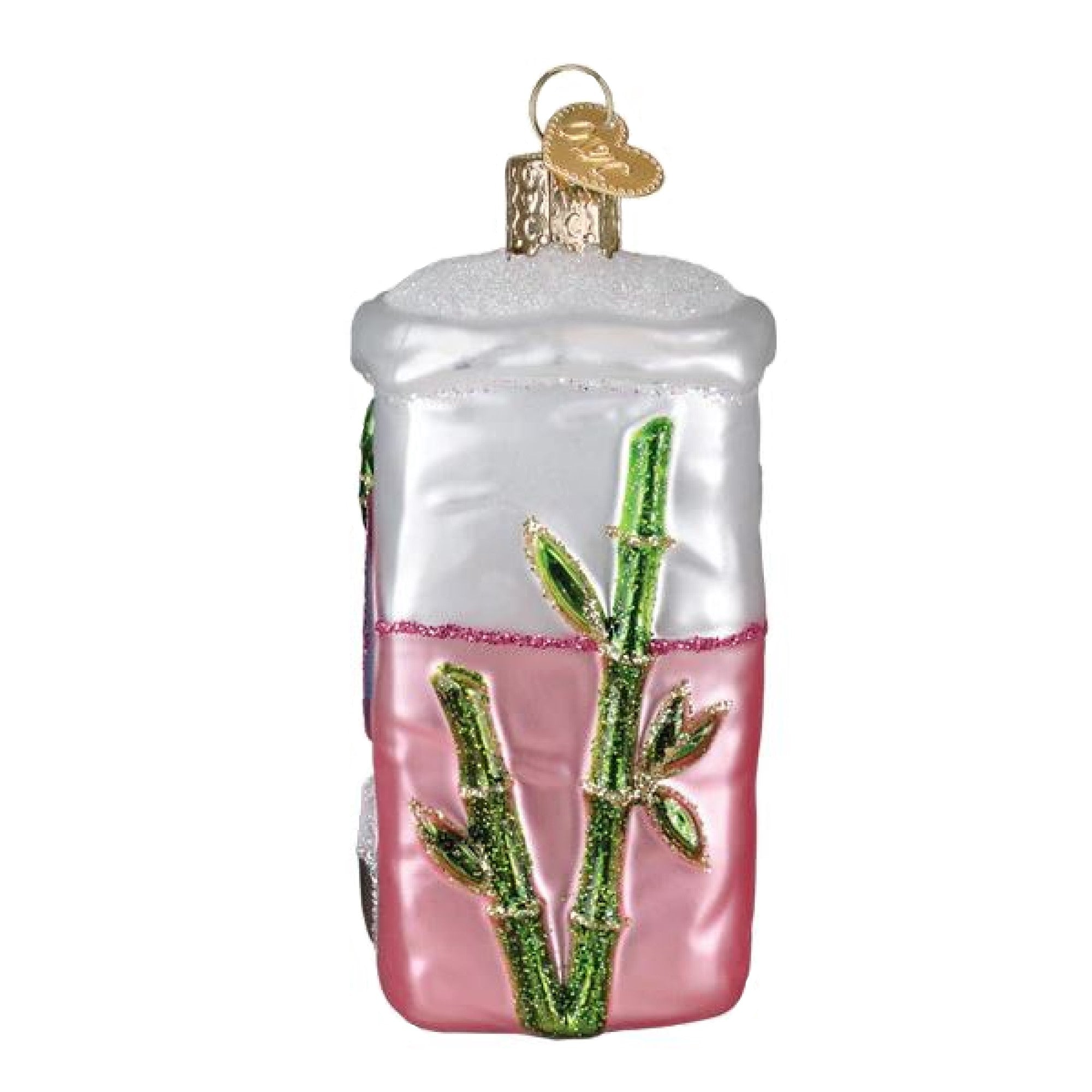 Old World Christmas Blown Glass Ornament for Christmas Tree, Bag of Cane Sugar