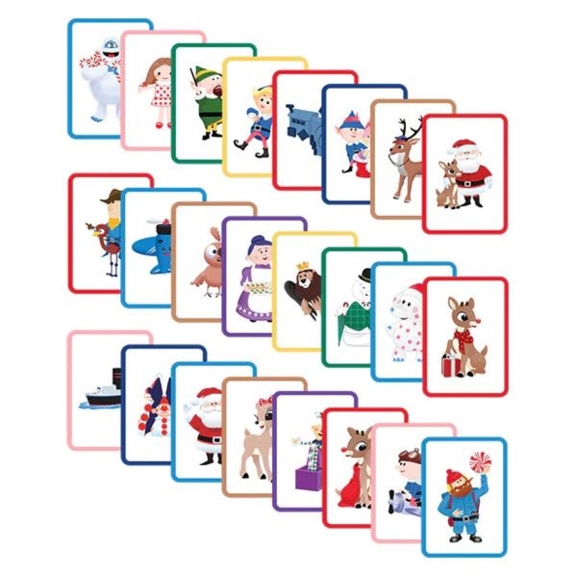 Old World Christmas Holiday Ready Rudolph Card Game & Ornament