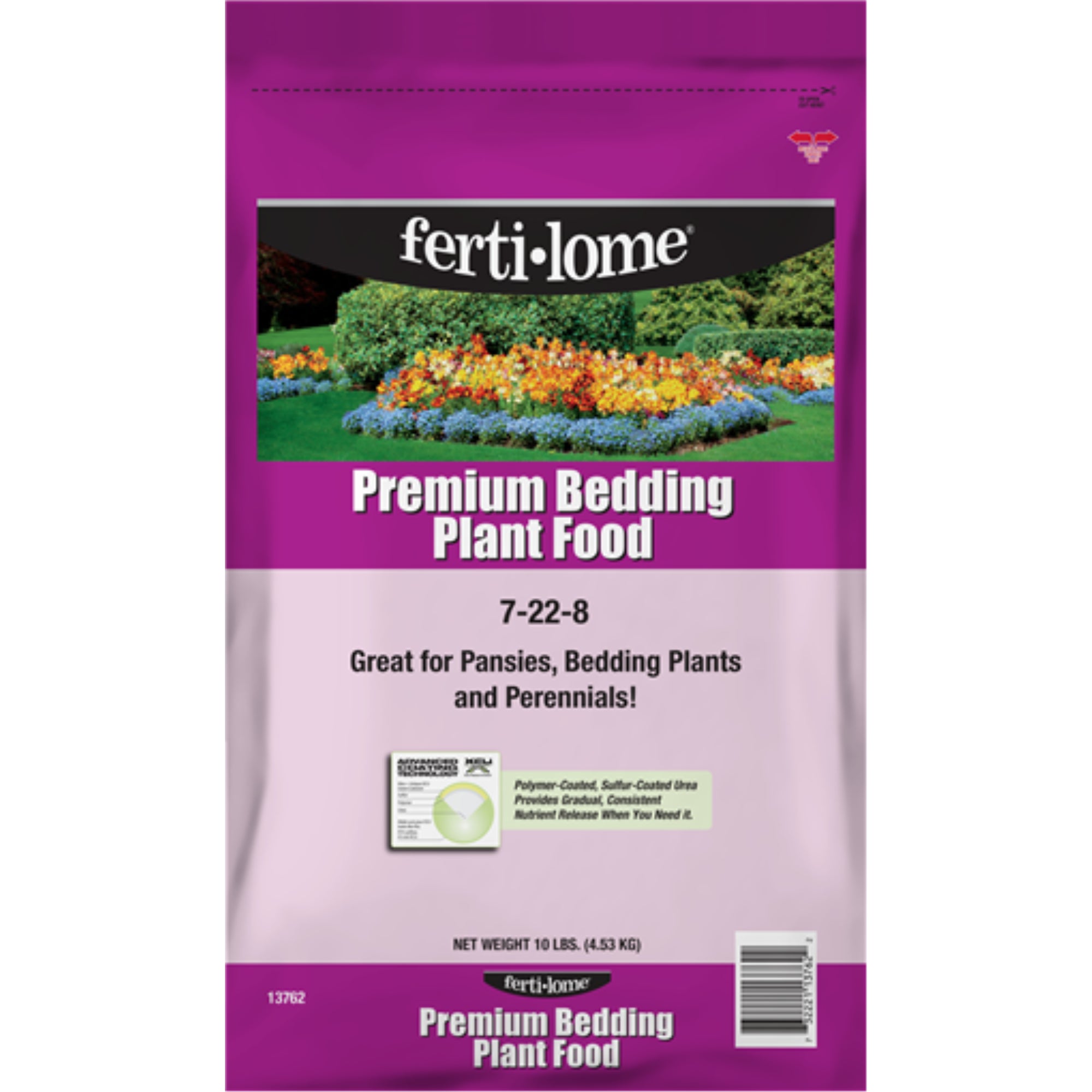 Fertilome Premium Bedding Plant Food 7-22-8 Fertilizer Granules