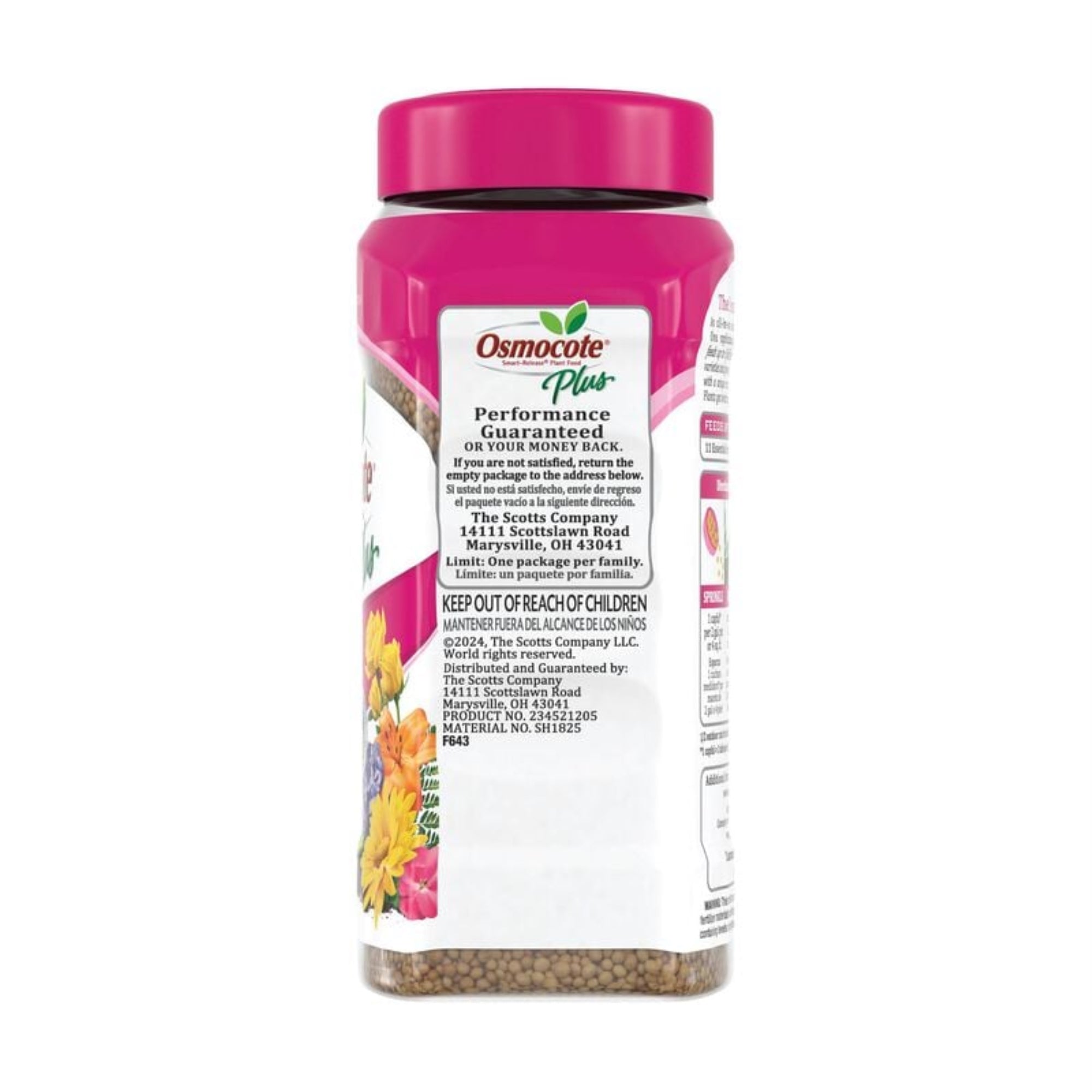 Osmocote Plus Smart-Release Plant Food, Outdoor & Indoor Granular Fertilizer, 1 lb
