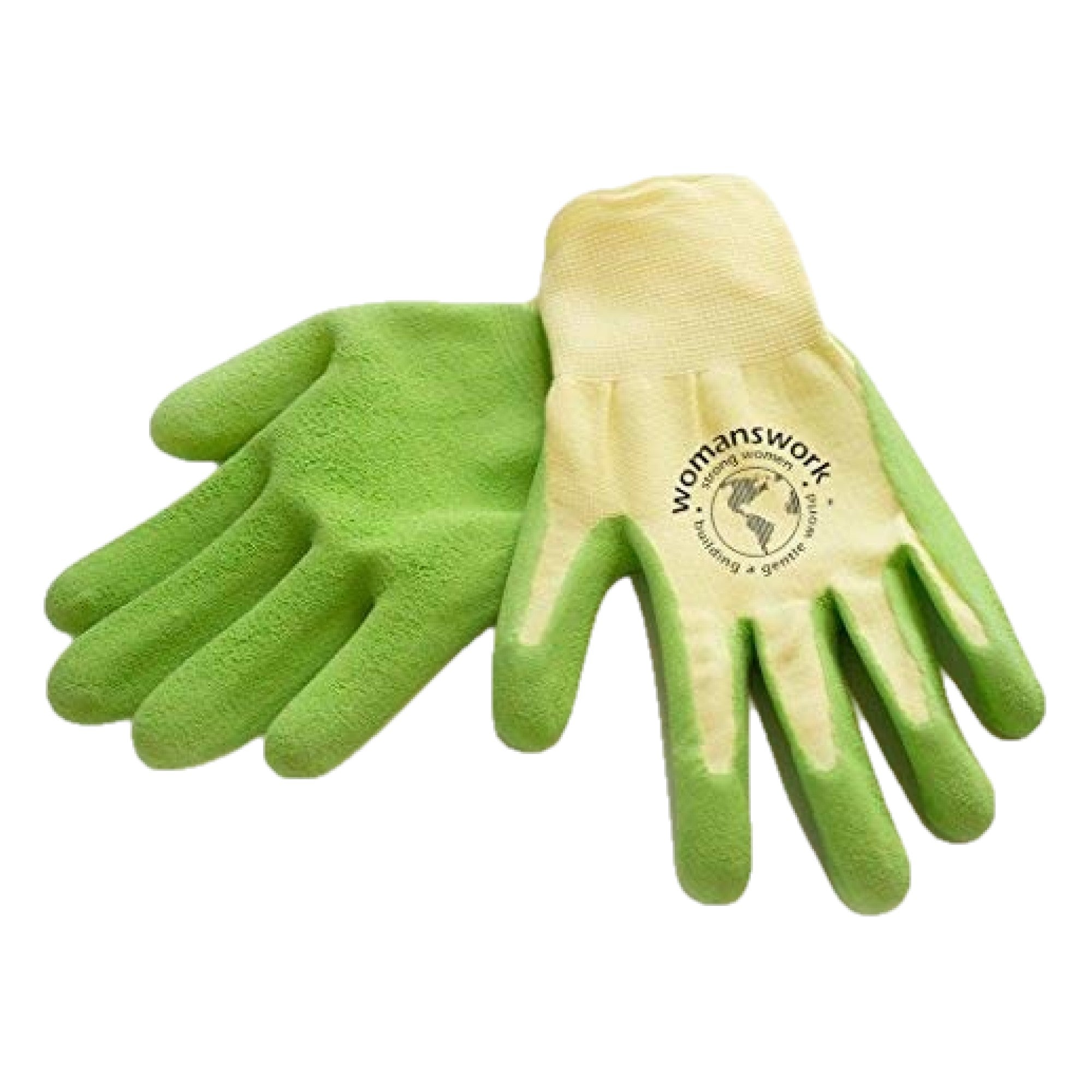 Womanswork Gardening Protective Weeding Glove, Green, Small