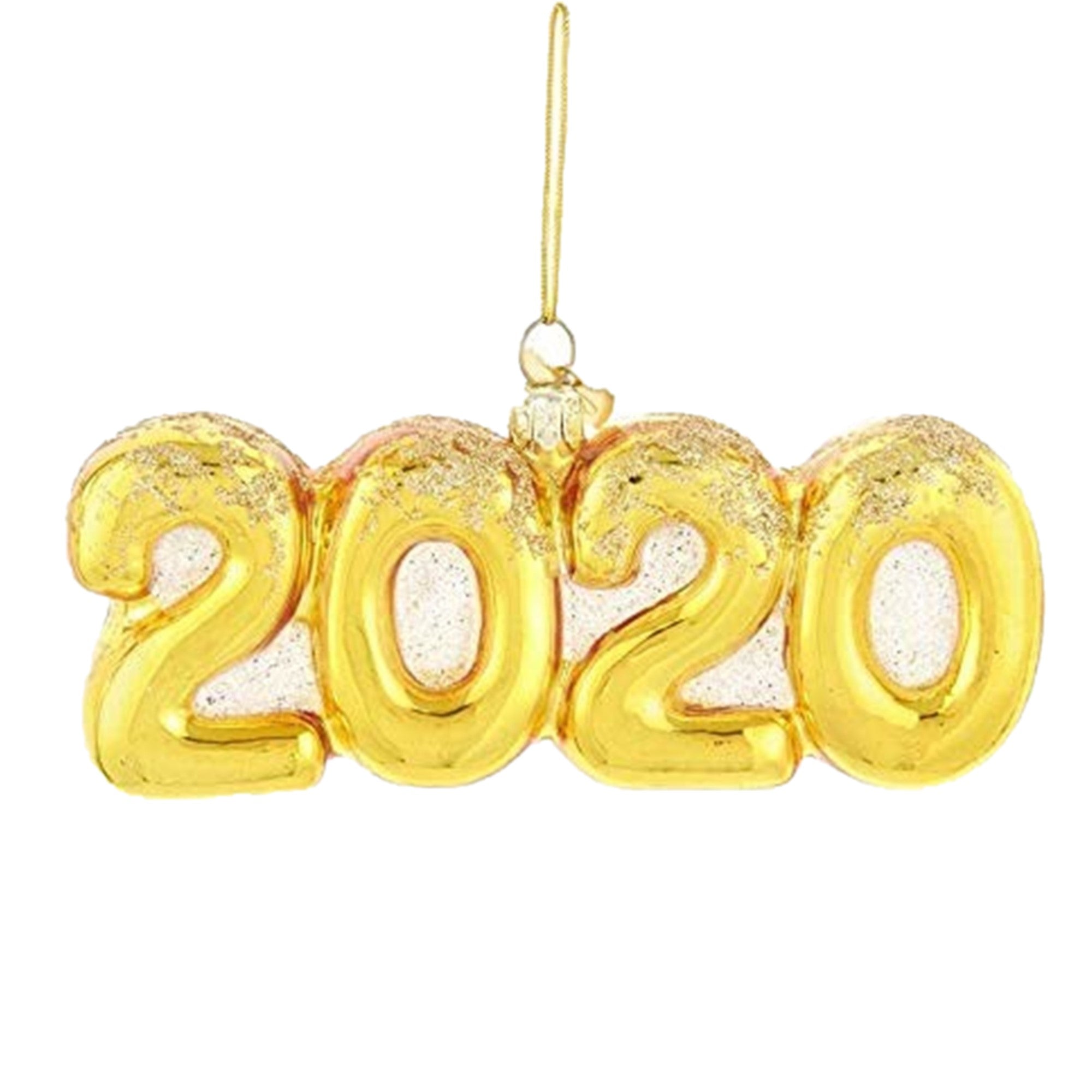 Kurt Adler Noble Gems Glass Ornament for Christmas Tree, 2020