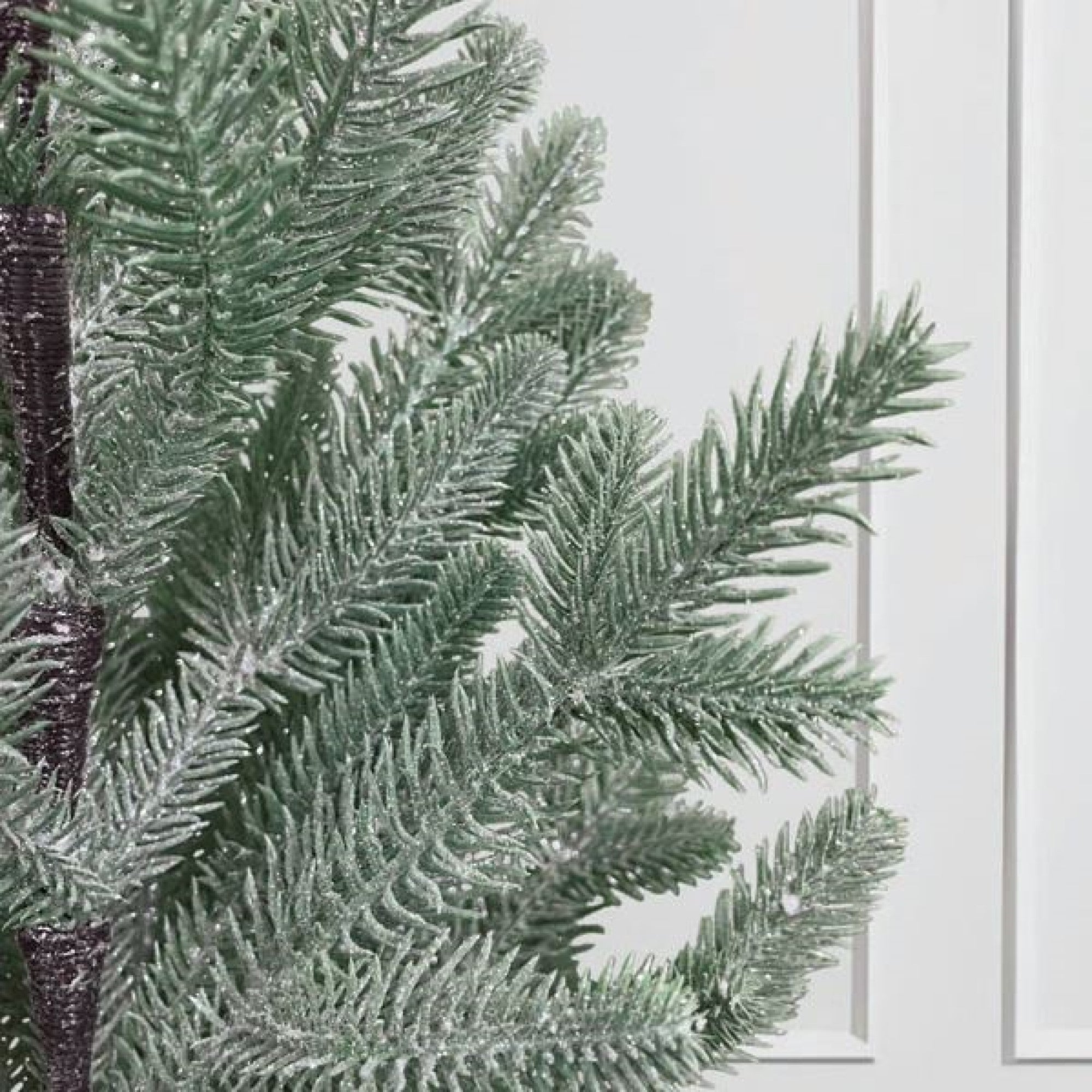 Old World Christmas Tabletop Faux Fir Tree with Burlap Base, 35in