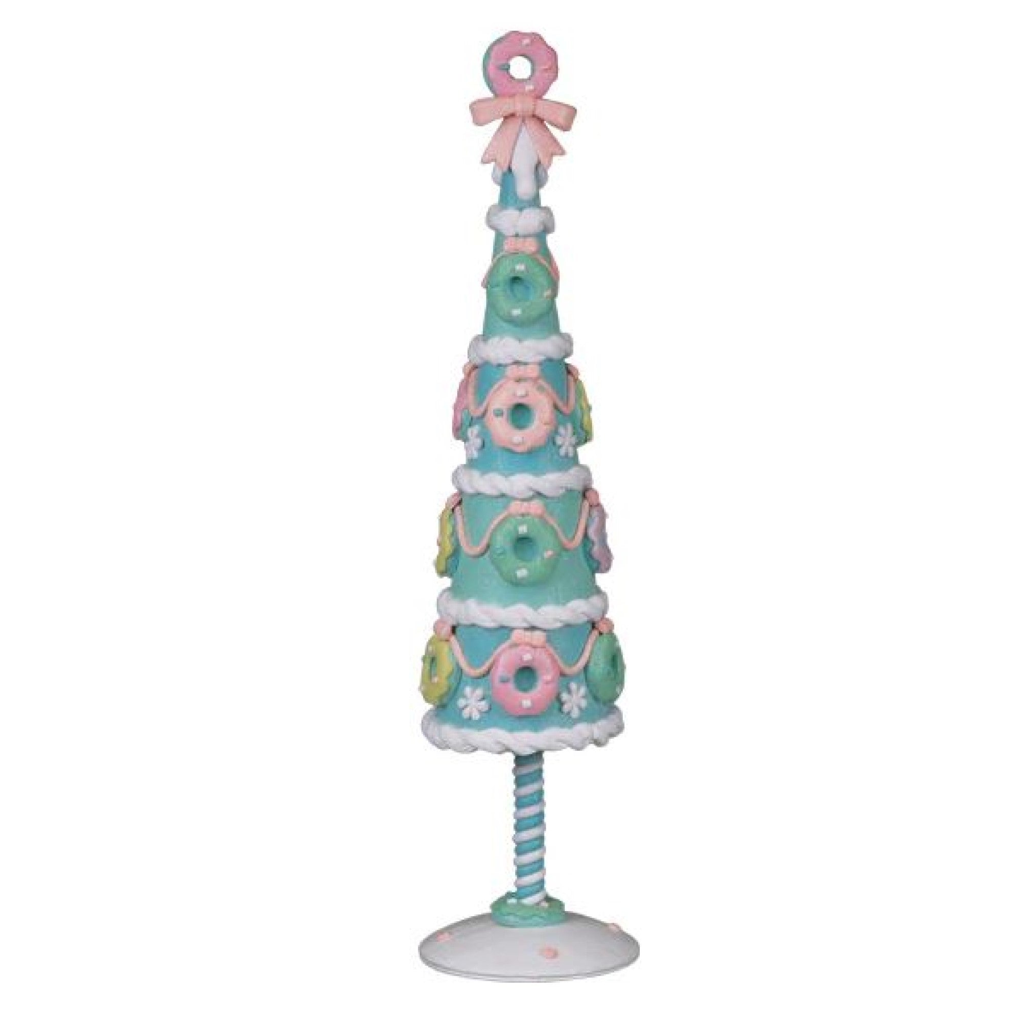 Old World Christmas Tabletop Resin Touch of Whimsy Christmas Tree, 17.5in