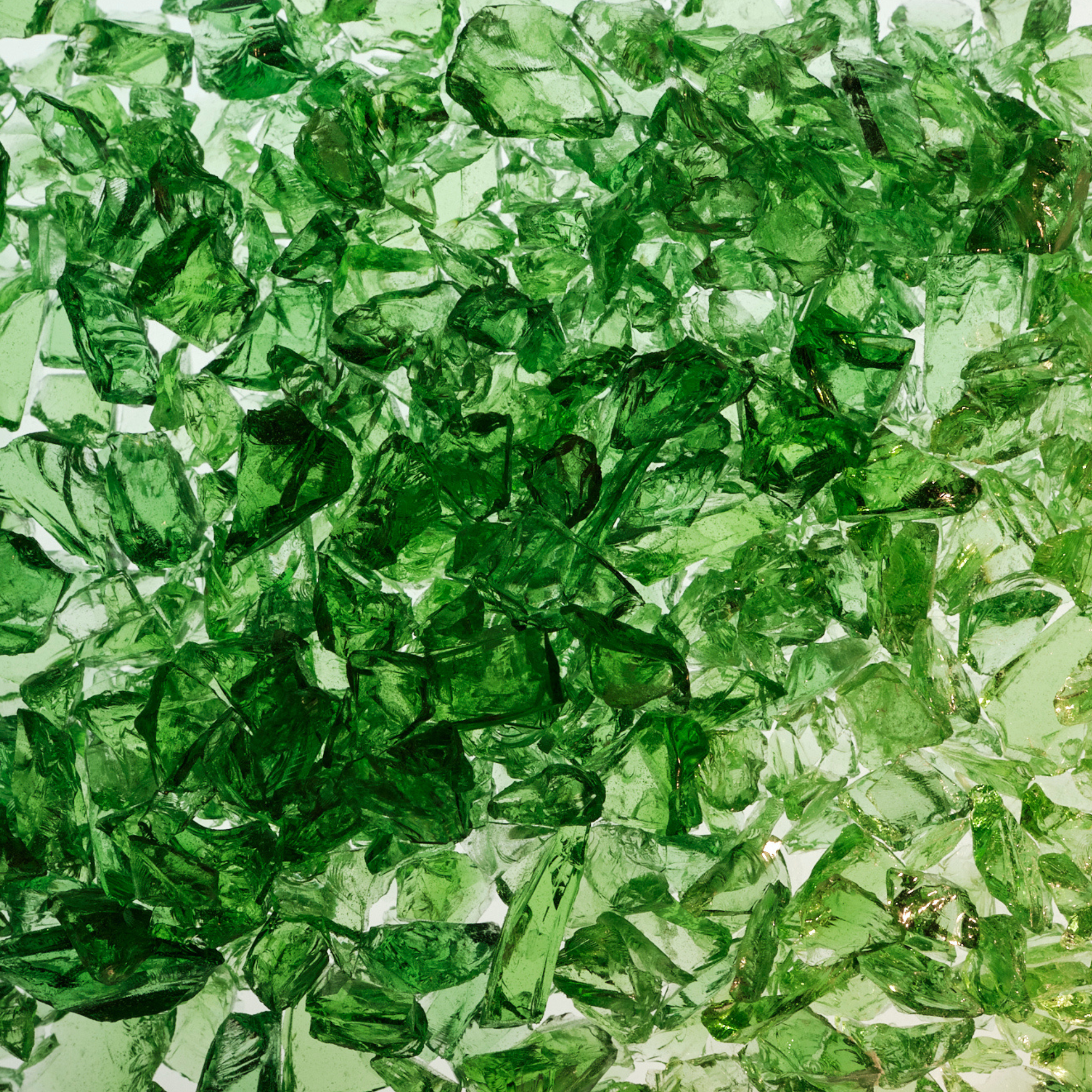 Organic Mechanics 2nd Sand Recycled Glass Terrarium, Planter & DIY Art Filler, Emerald Green, 1lb
