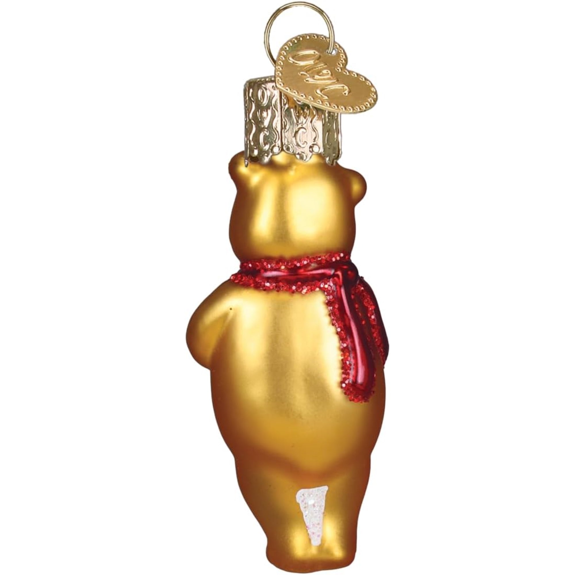 Old World Christmas Blown Glass Ornament for Christmas Tree, Gumdrops (Mini) Collection, Winnie with Gift