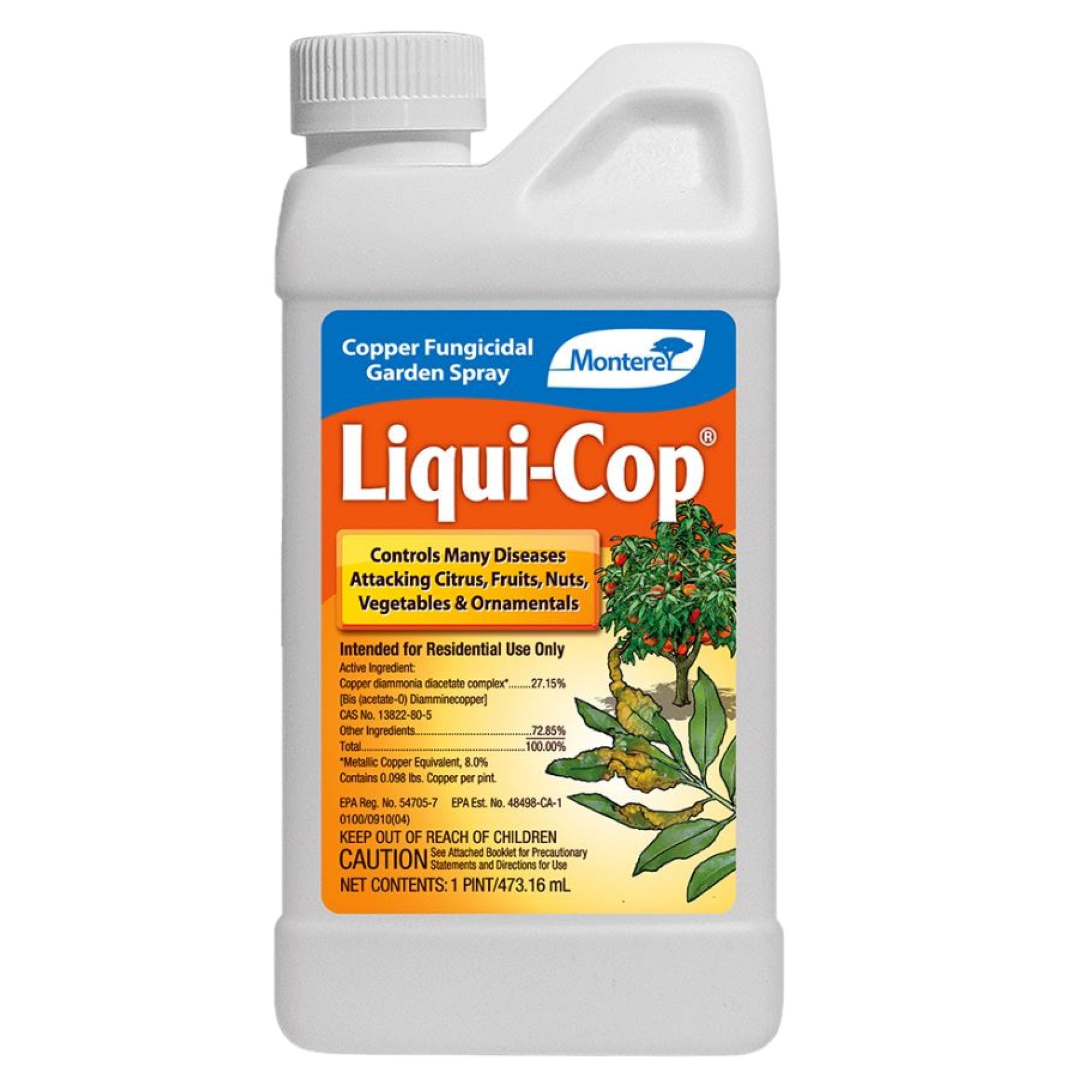 Monterey Liqui-Cop Copper Fungicide Garden Spray