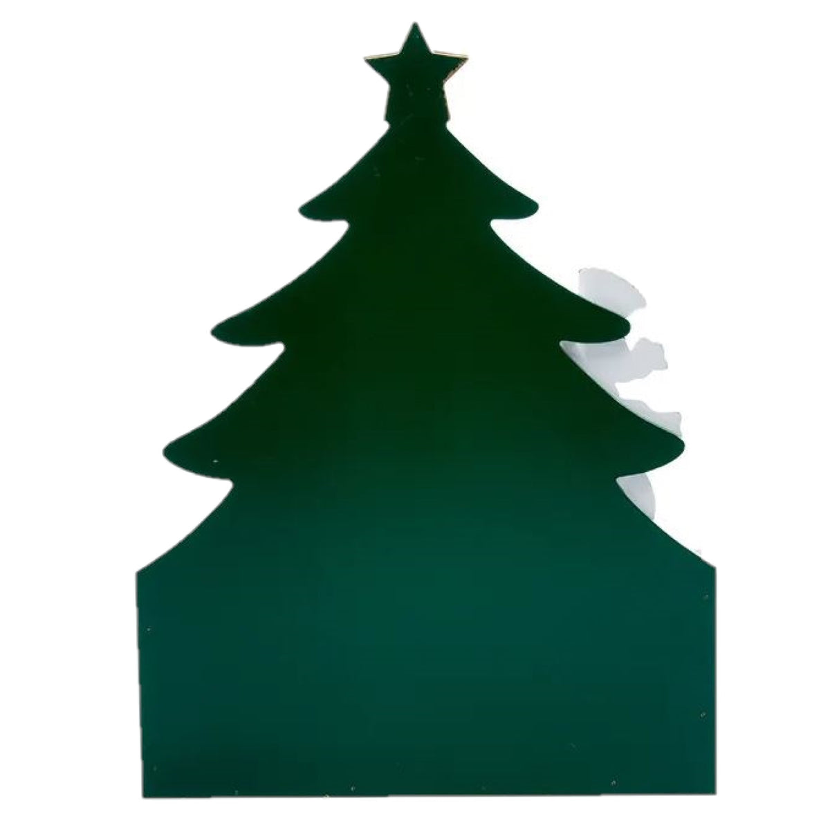 Kurt Adler Wooden Snowman with Christmas Tree Advent Calendar
