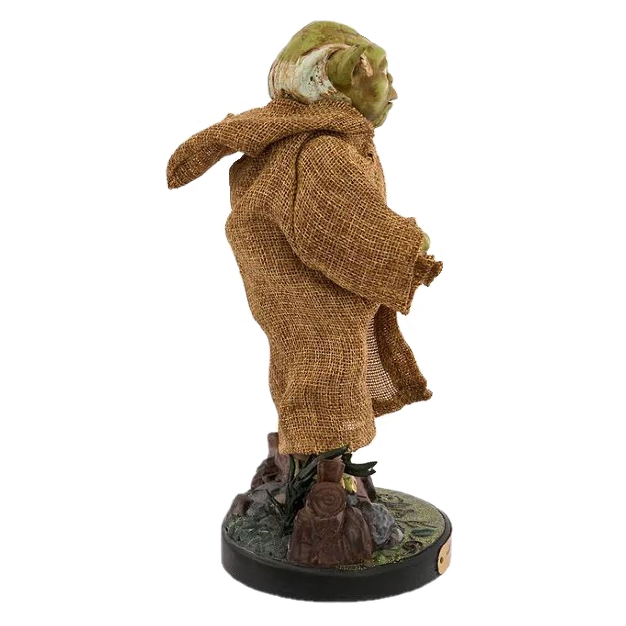 Kurt Adler Wooden Hollywood Nutcracker Collection, Star Wars Yoda, 12"