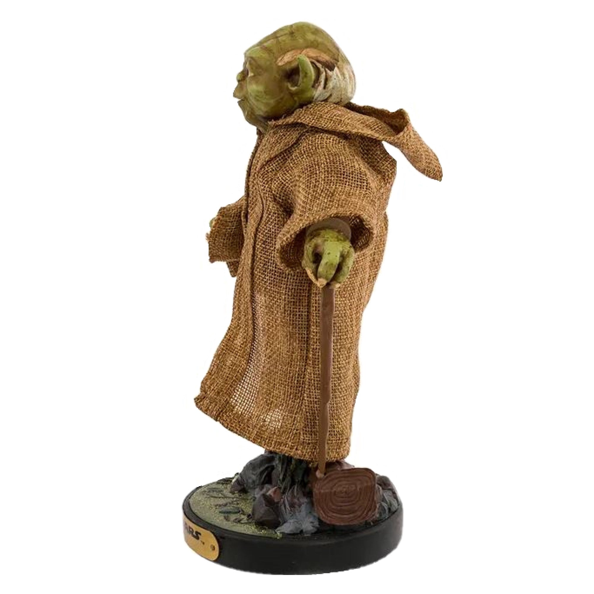 Kurt Adler Wooden Hollywood Nutcracker Collection, Star Wars Yoda, 12"