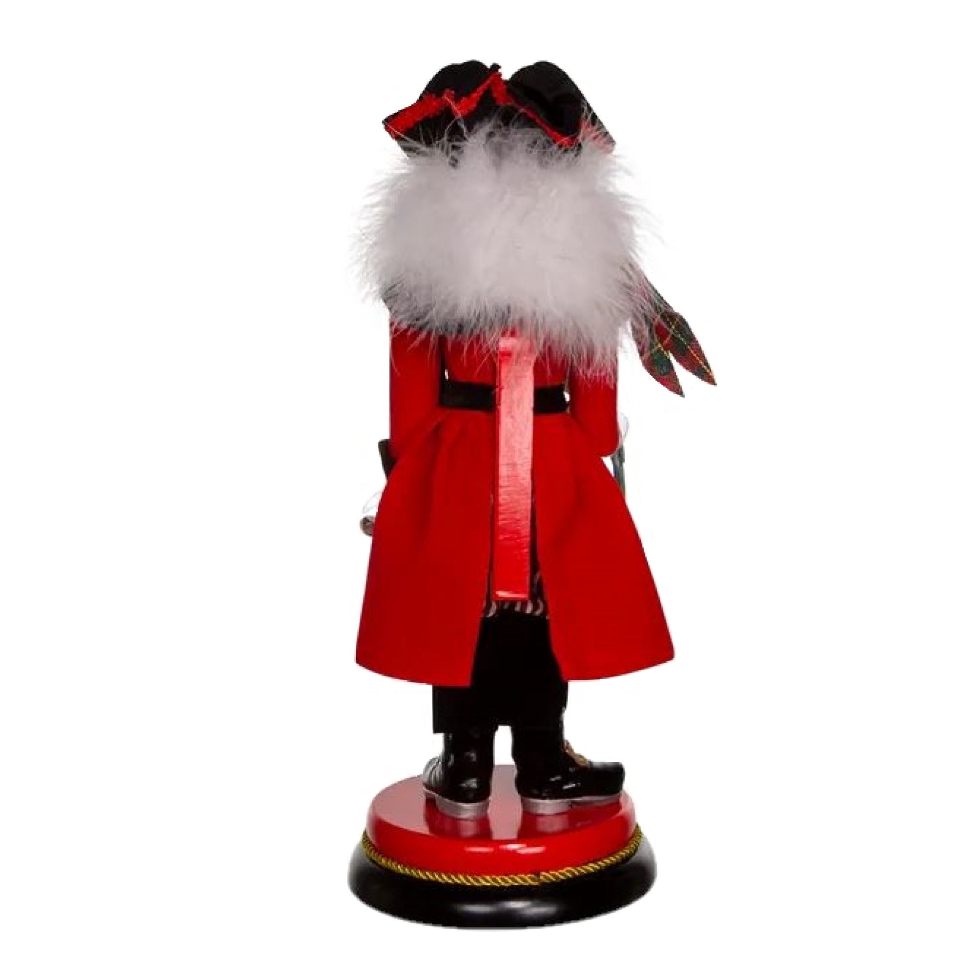Kurt Adler Wooden Hollywood Nutcracker, Pirate, 15in