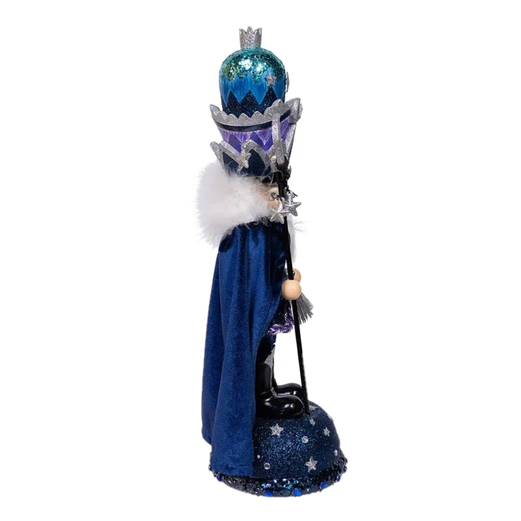 Kurt Adler Wooden Hollywood Nutcracker, Midnight Man, 18.5in