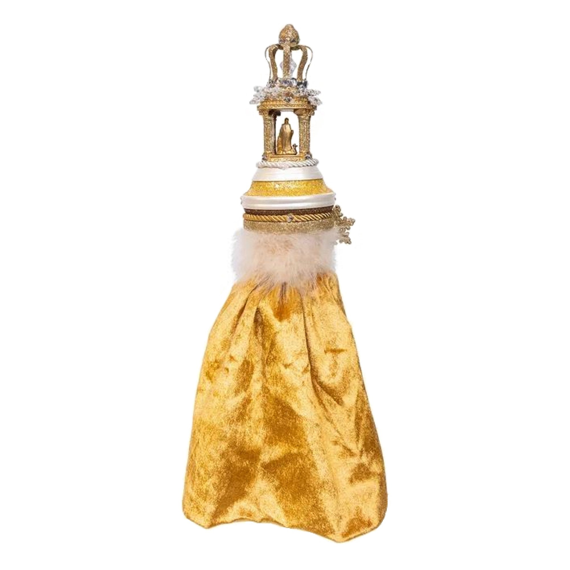 Kurt Adler Wooden Hollywood Nutcracker, Lighted O Holy Night, 19.5in