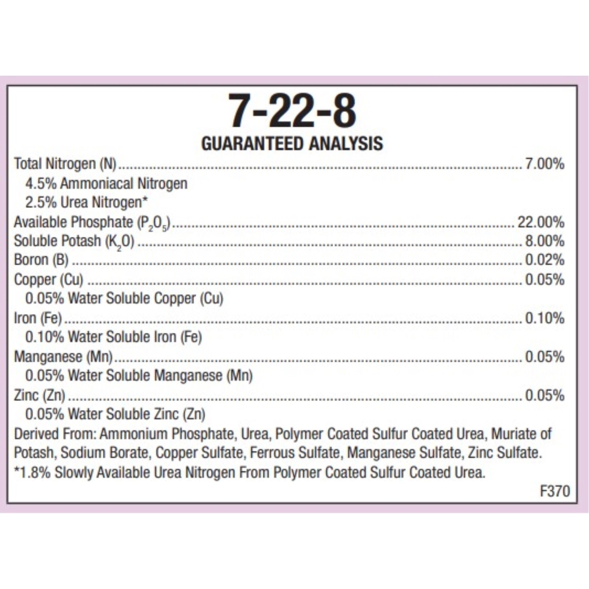 Fertilome Premium Bedding Plant Food 7-22-8 Fertilizer Granules