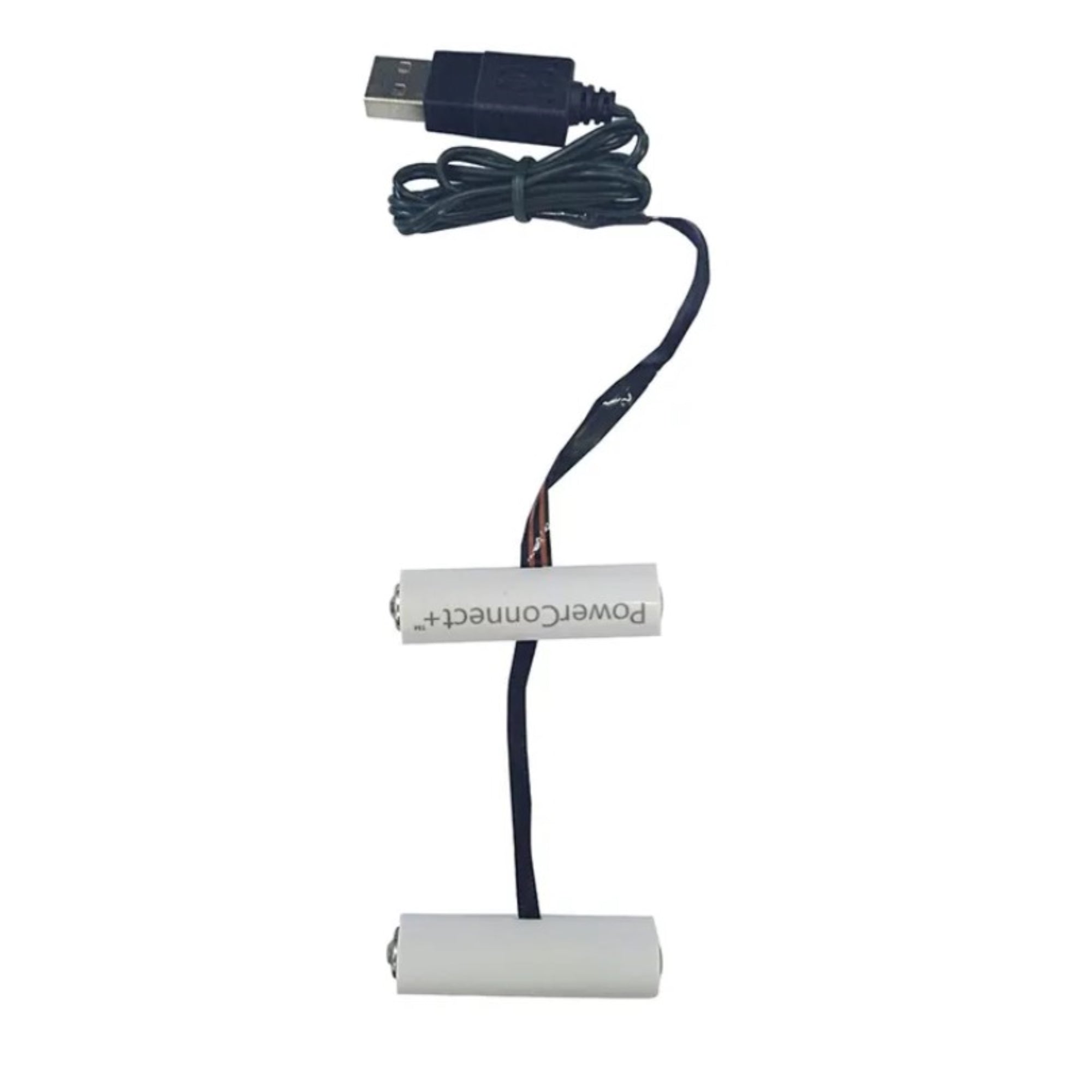Kurt Adler USB PowerConnect+ 2 "AA" Battery Converter, 18-Inch Lead Wire, Indoor Use Only