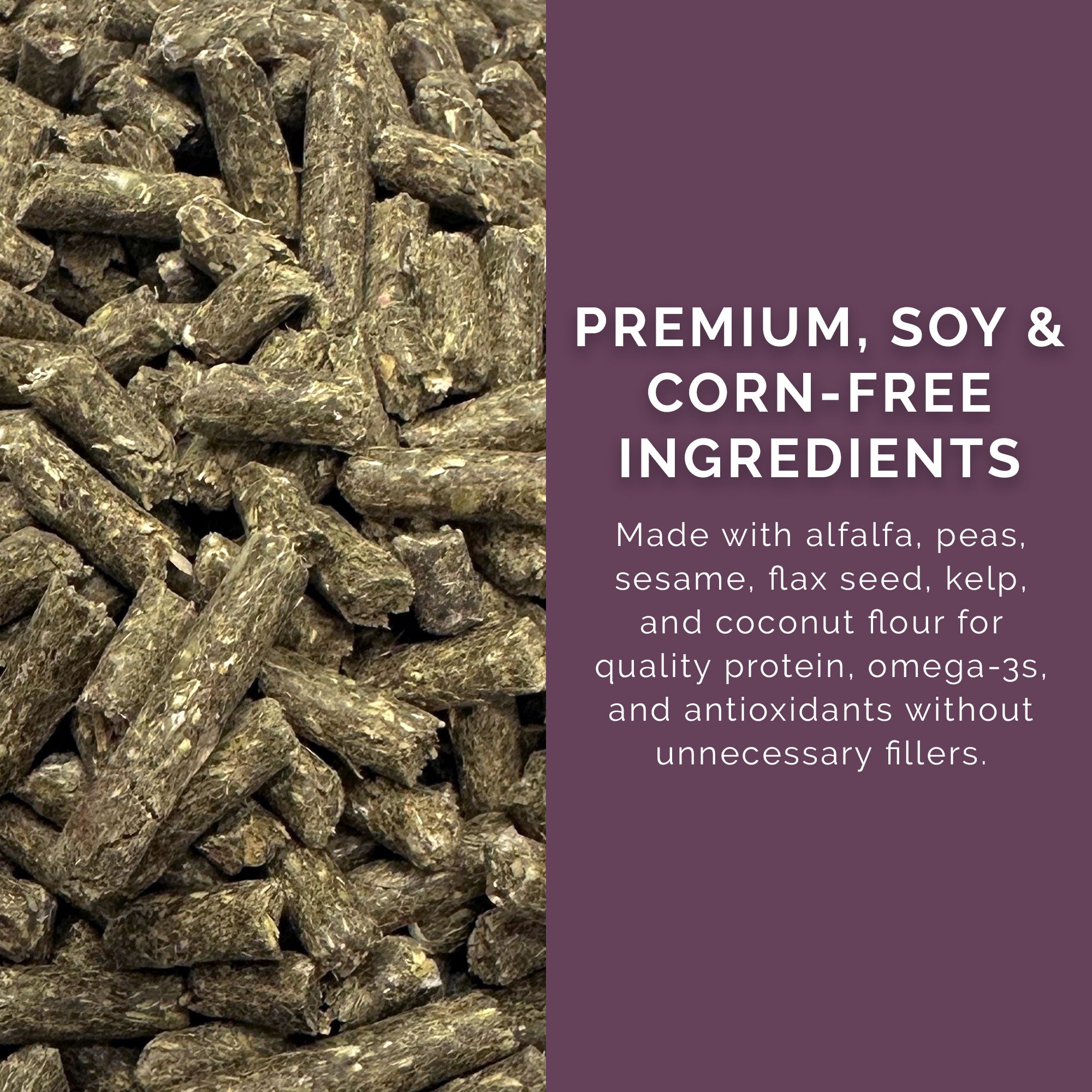 Pink Rose Organix PRO Series Achieve Performance Base Equine Feed, 40lbs