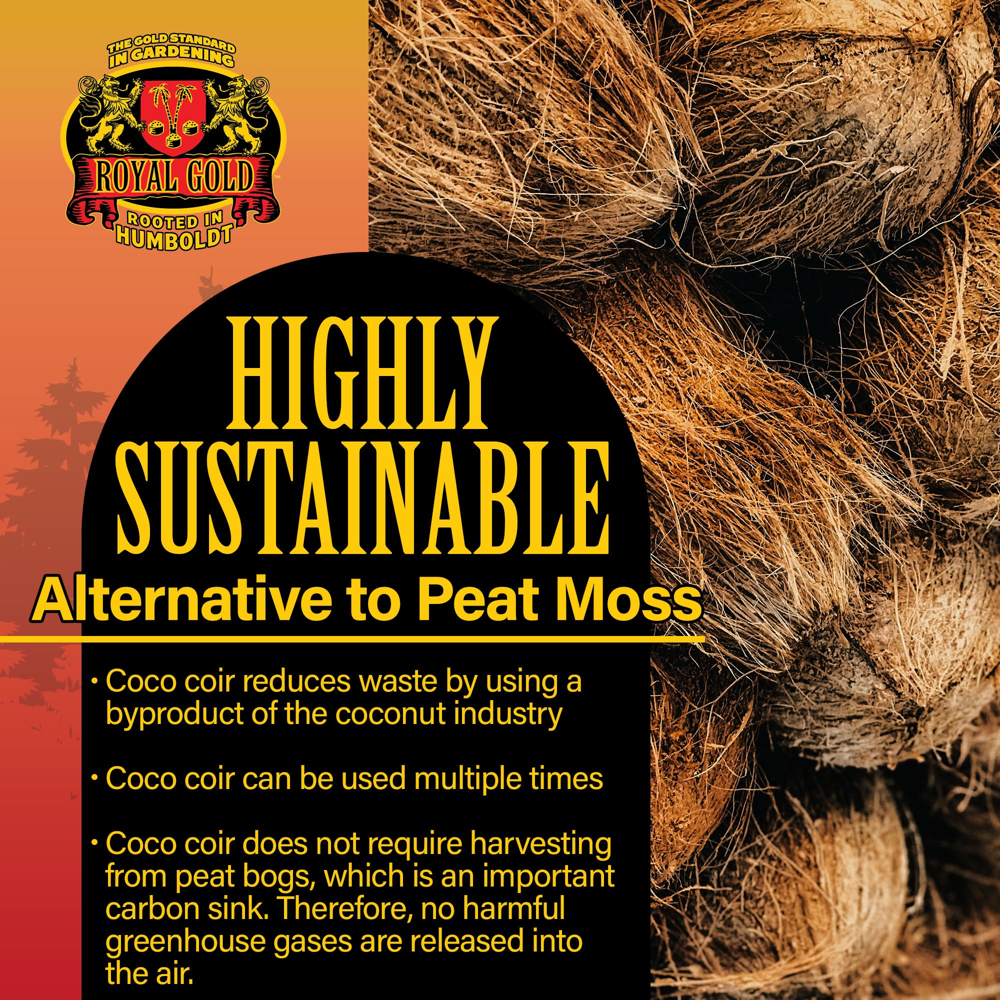 Royal Gold Coco & Perlite 70-30 Premium Soilless Growing Medium Blend, 1.76 Cu Ft