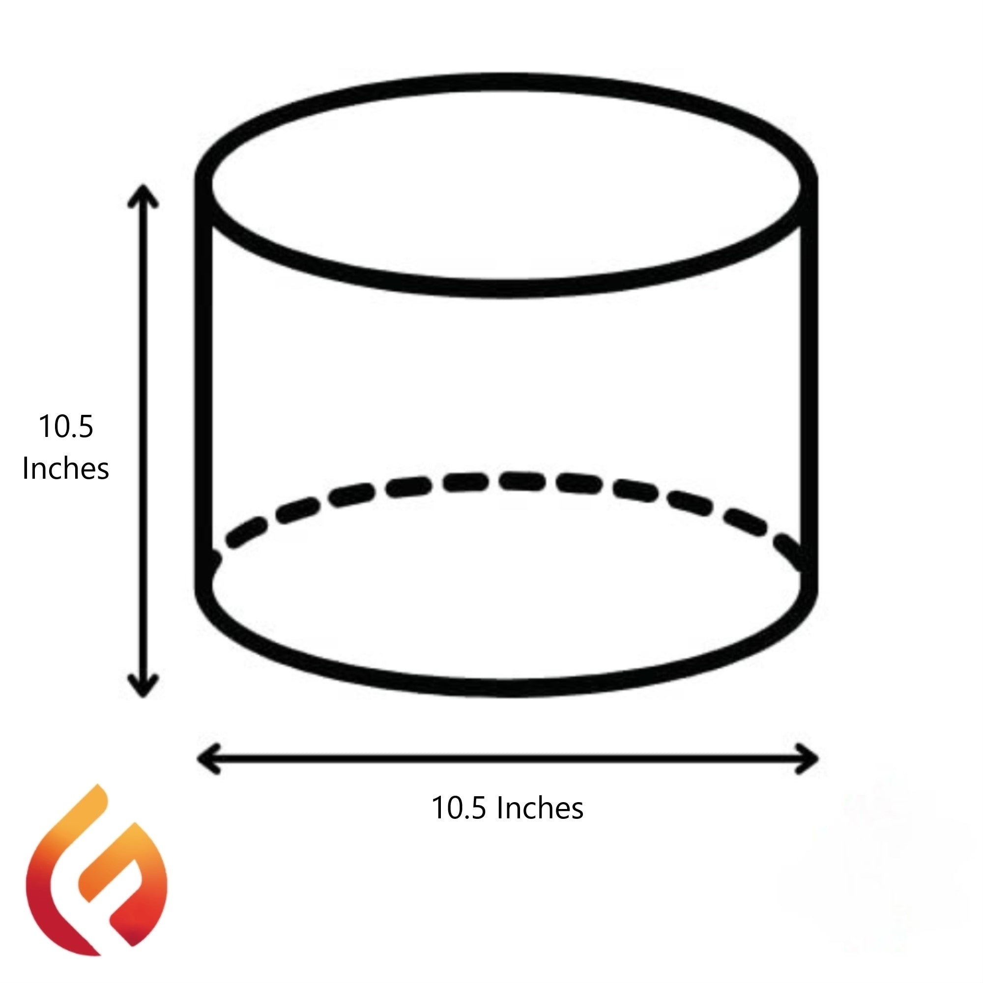 El Campo Portable Wax-Burning Fire Pit – Clean-Burning, No-Wood Fuel with 8-Hour Wax Refill – Compact and Durable for Camping, Travel, and Outdoor Use