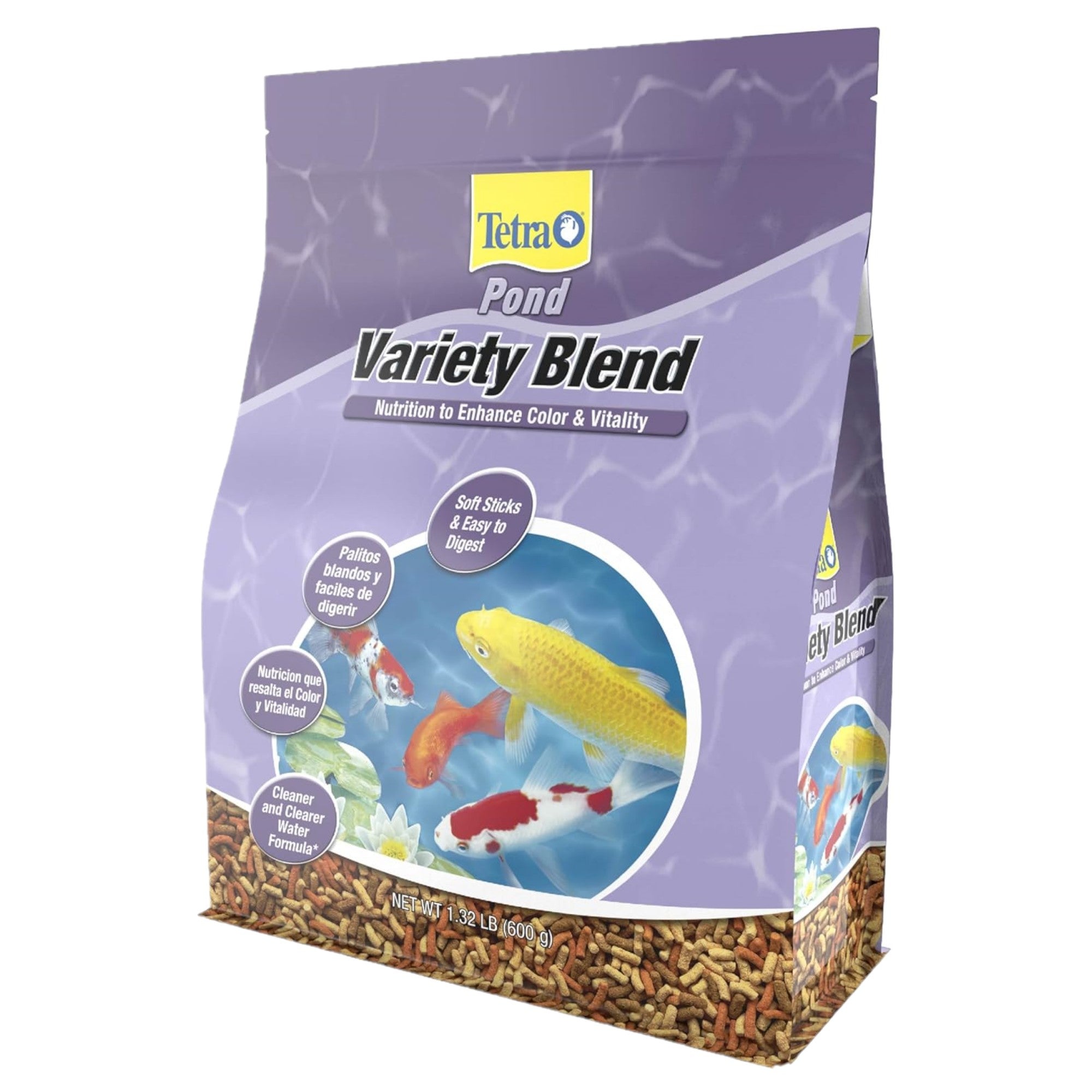TetraPond Variety Blend Fish Food to Enhance Color and Vitality