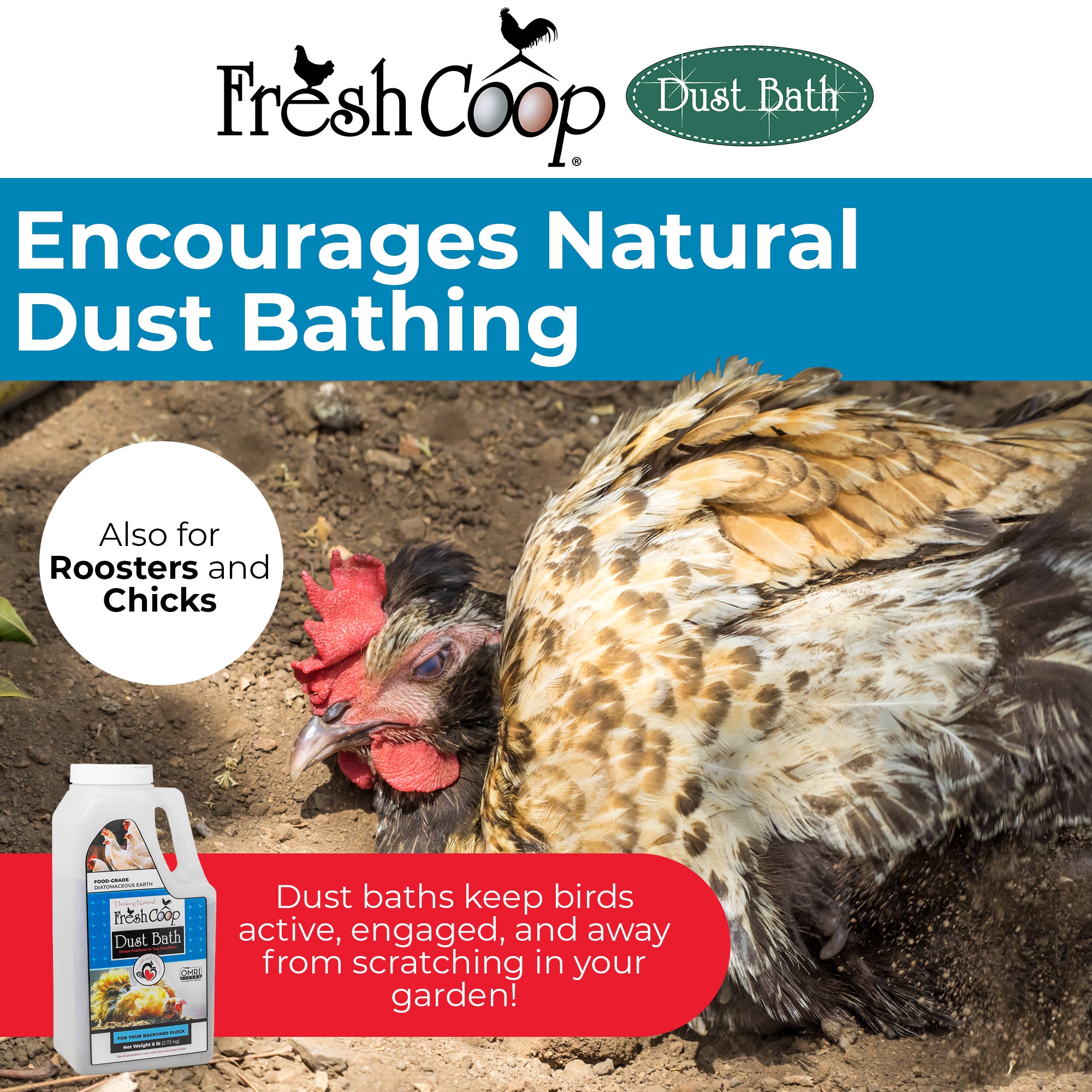 Progressive Planet Fresh Coop Dust Bath