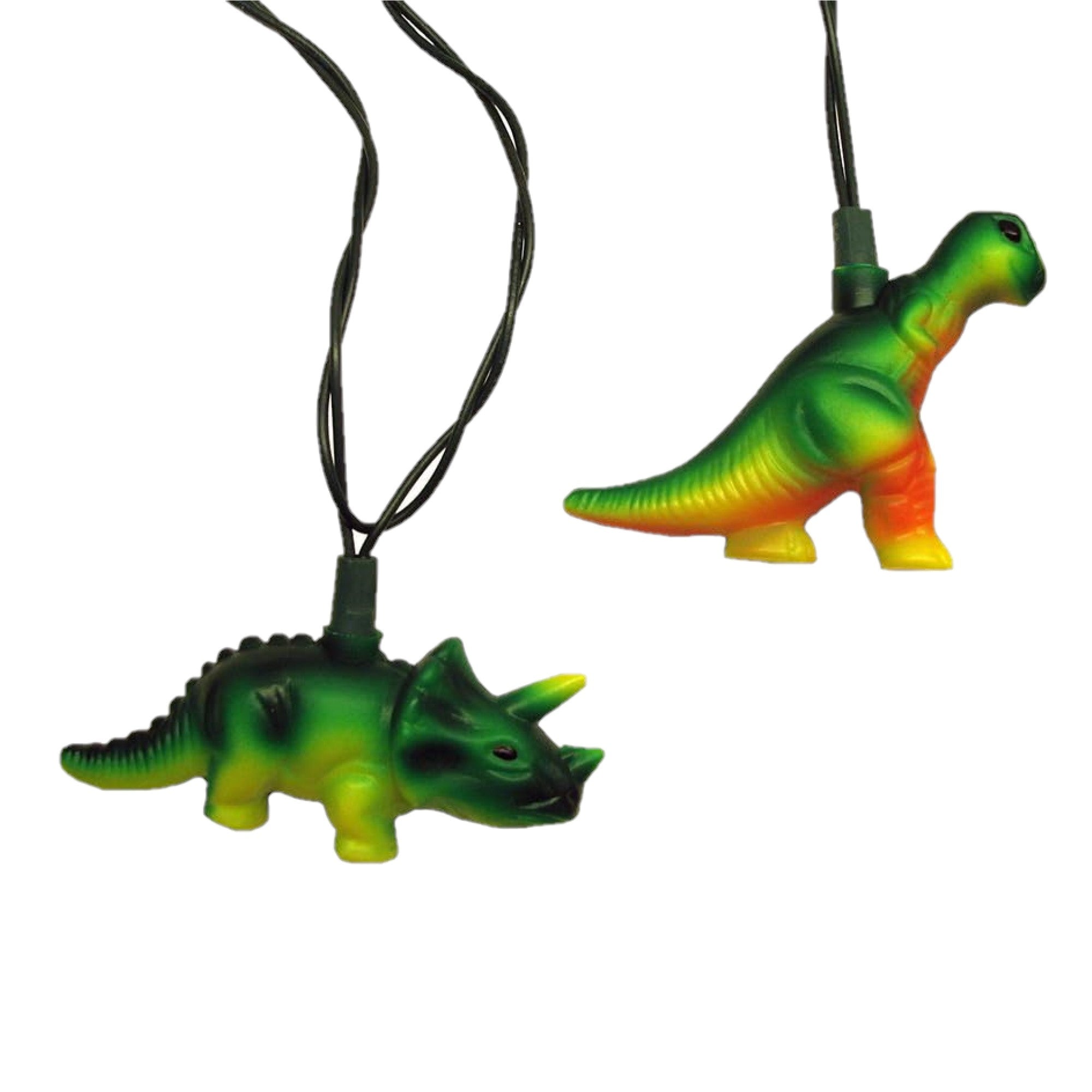 Kurt Adler Indoor/Outdoor UL 10-Light Dinosaur Light Set, 9ft