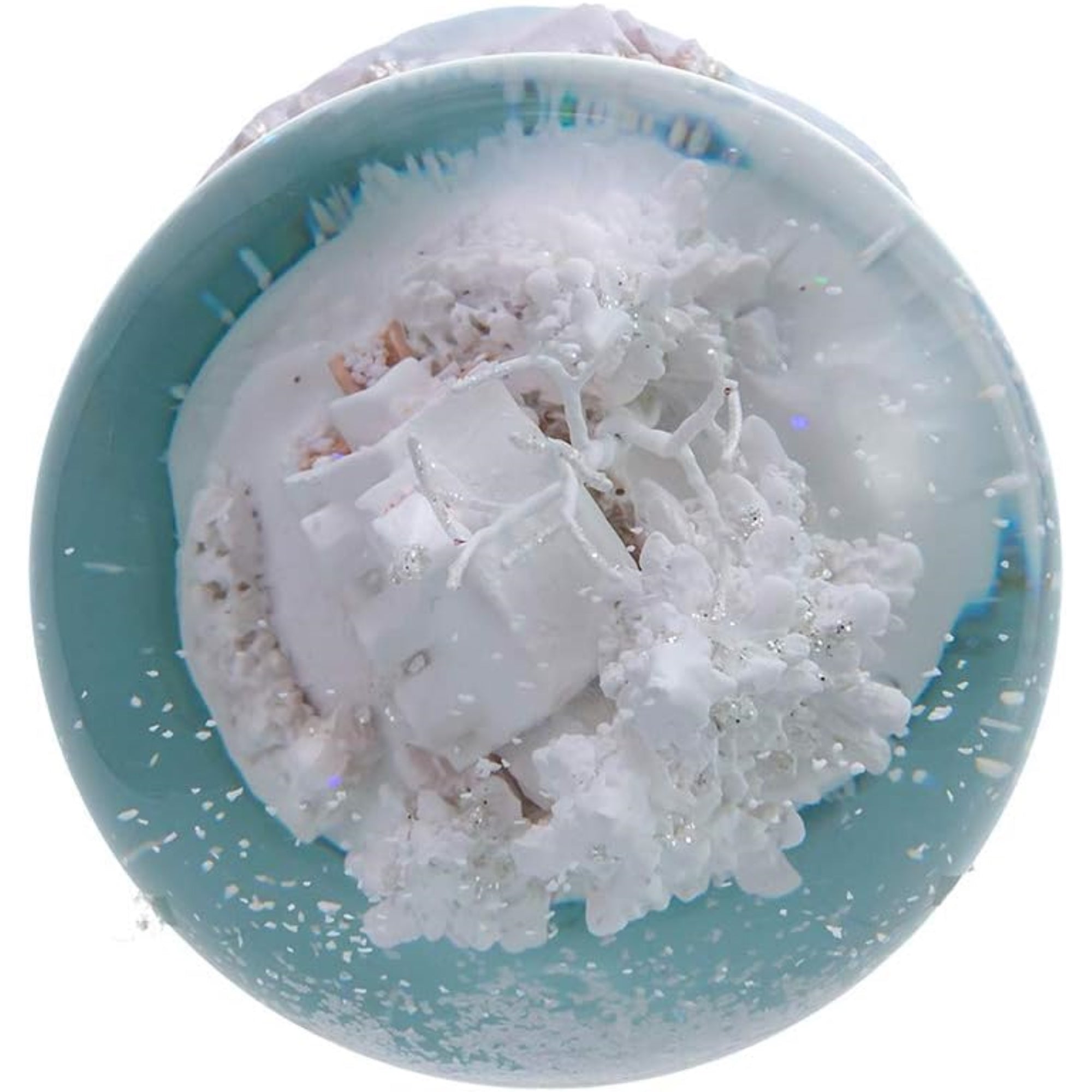 Kurt Adler Wind-Up Musical Church "We Wish You A Merry Christmas" Water Globe, 4"