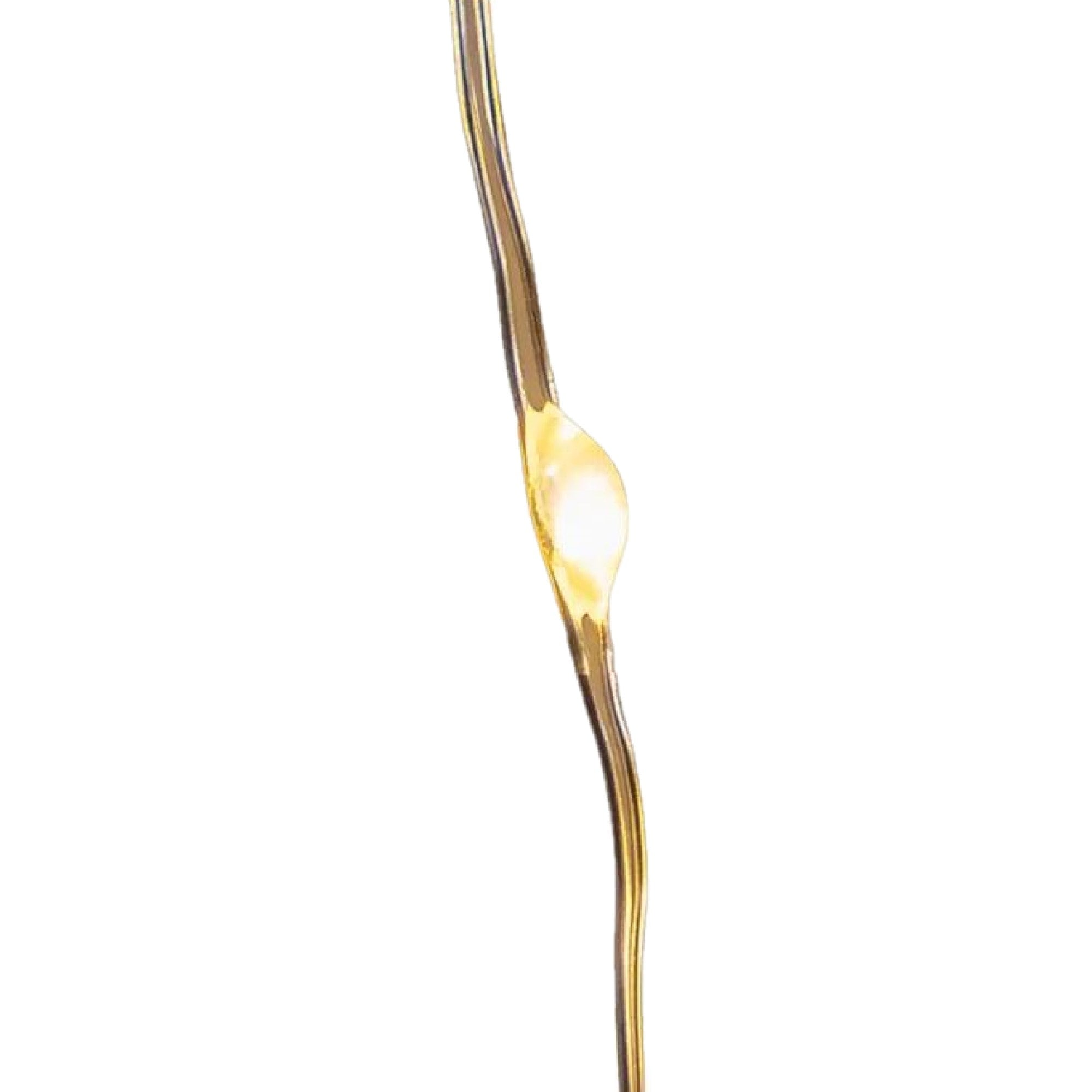 Kurt Adler Indoor Battery Operated 25-Light LED Warm White Fairy String Light Set, 8ft