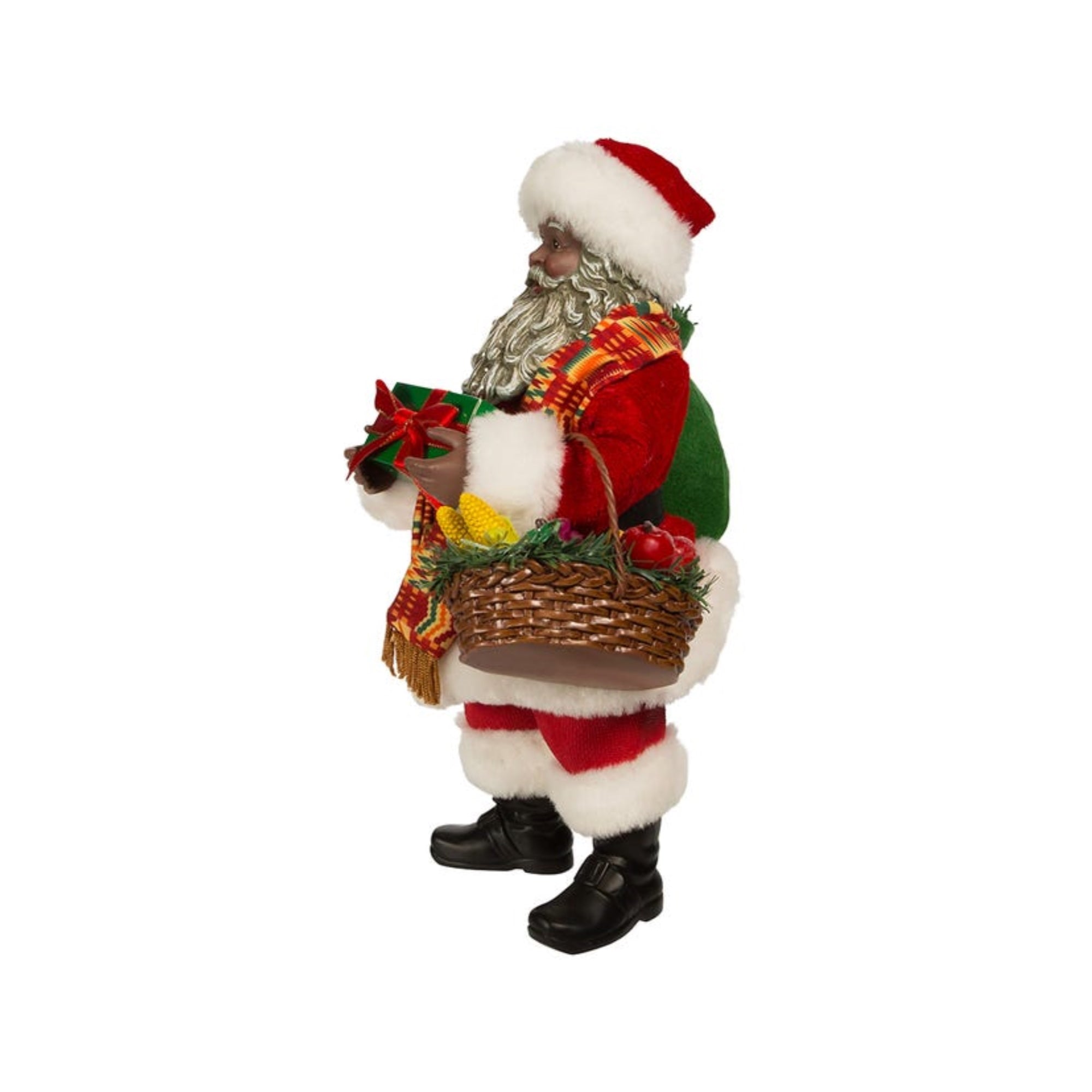Kurt Adler Fabriché™ African American Santa, 12"