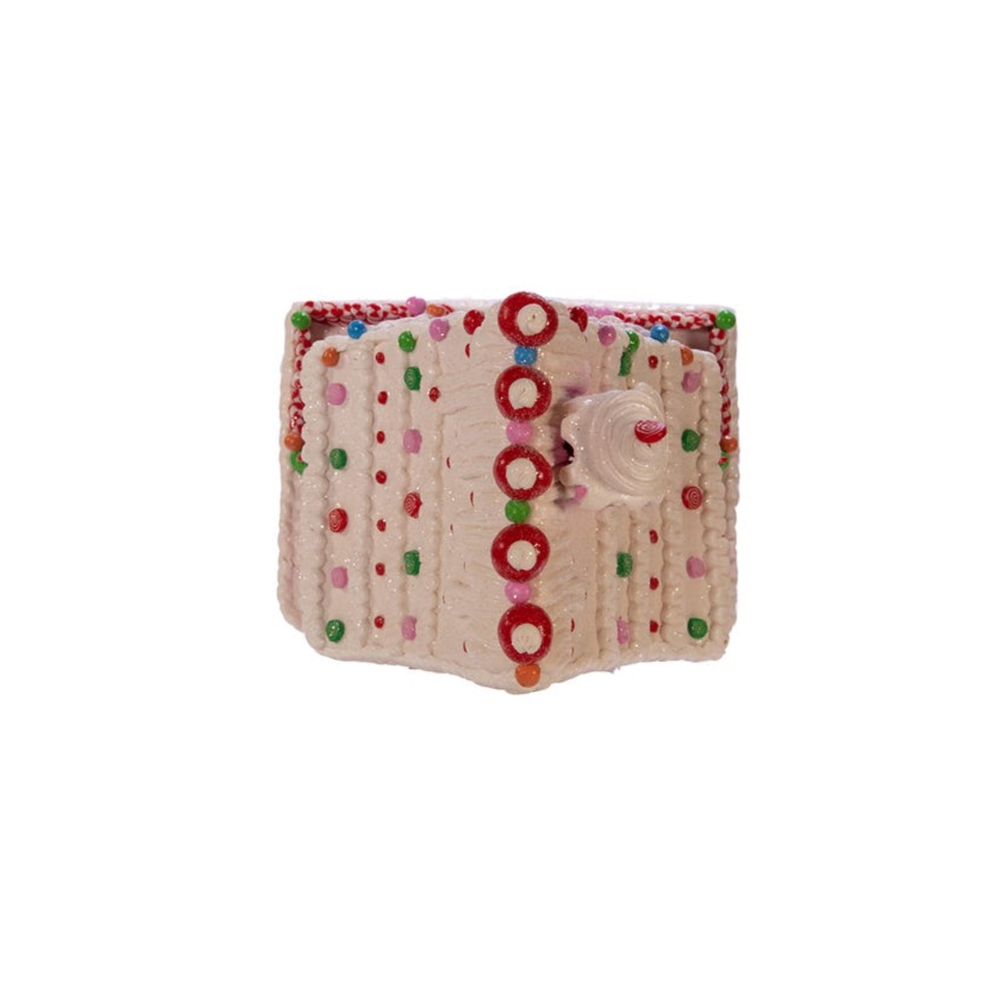 Kurt Adler Battery-Operated LED Gingerbread Candy House, 10"