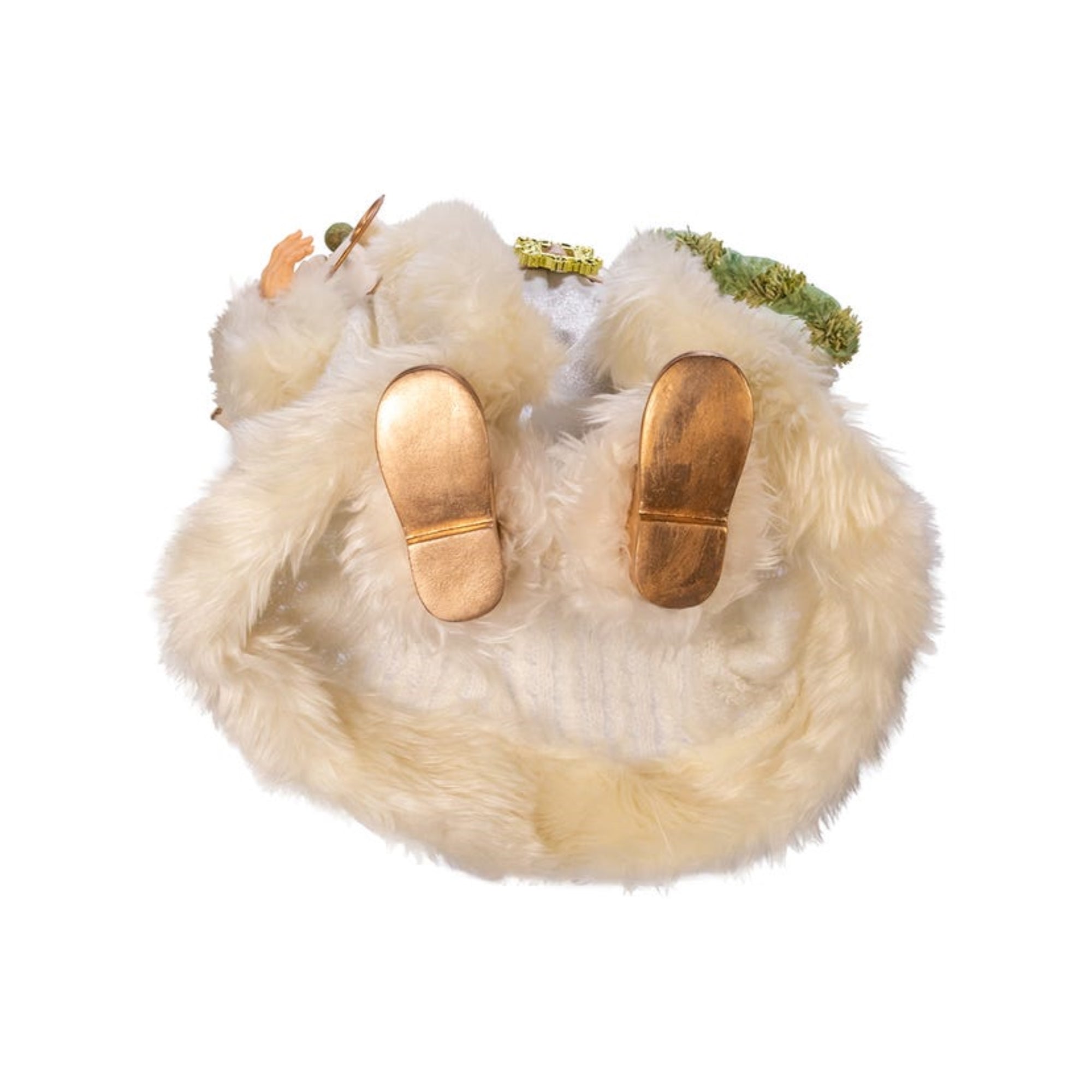 Kurt Adler Kringle Claus Collection Winter White Santa, 18"