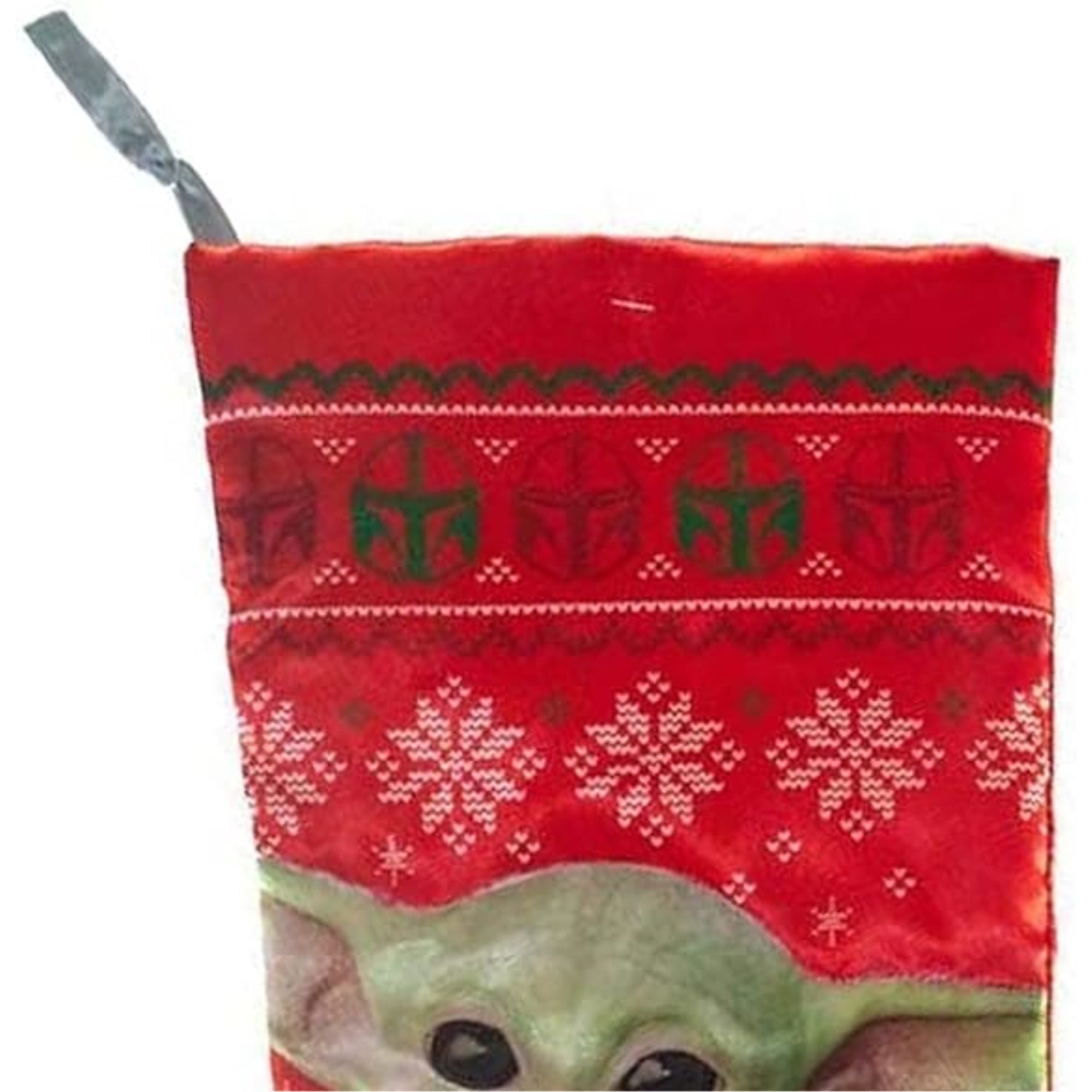 Kurt Adler Christmas Stocking, Printed Star Wars "The Child" Baby Yoda, 19"